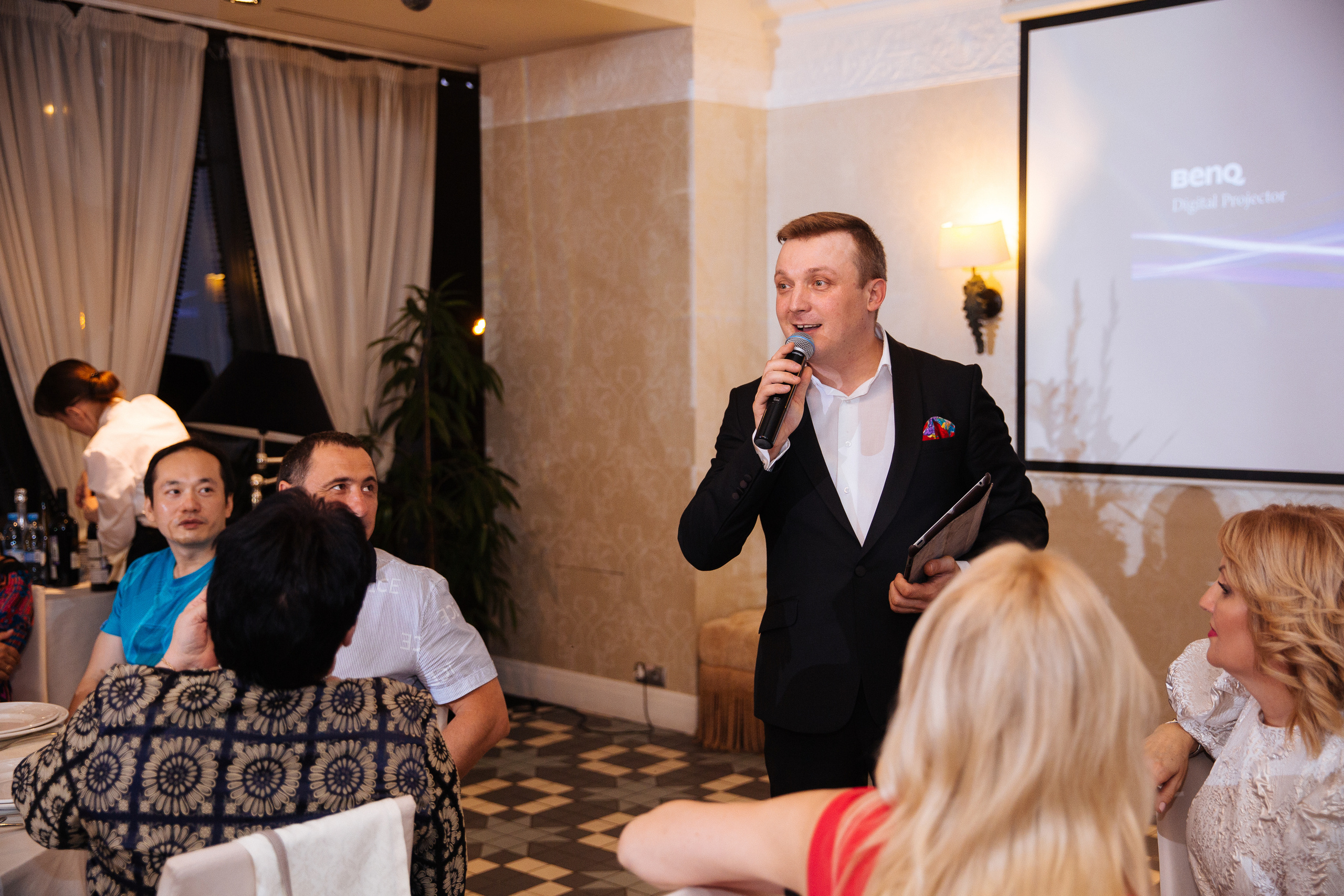 Юбилей Роберта 20 августа 2017 года. Ведущий на свадьбу, корпоратив и юбилей в Москве Сергей Рябинин