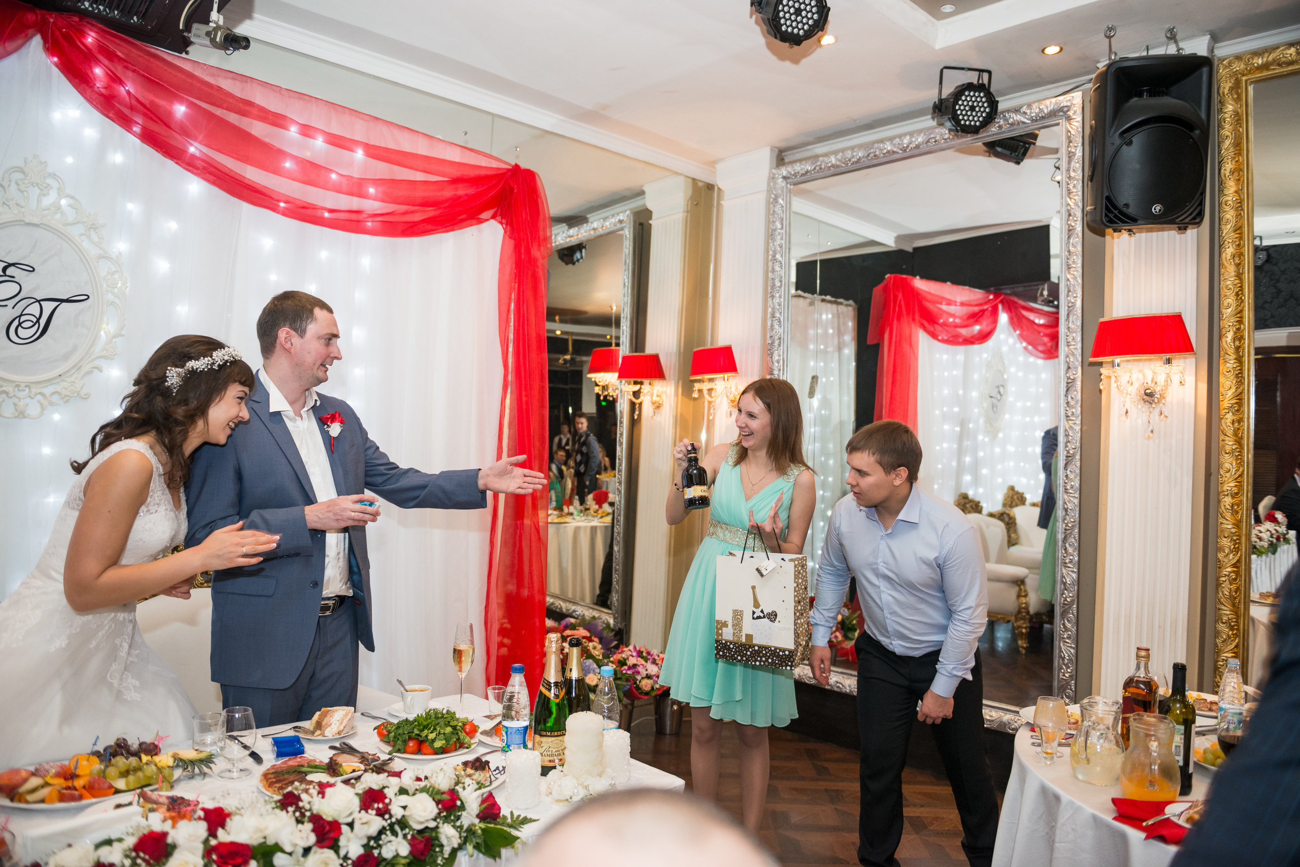 Свадьба Глеба и Екатерины. Отель «Мандарин» 29 ноября 2014 года. Ведущий на свадьбу, корпоратив и юбилей в Москве Сергей Рябинин