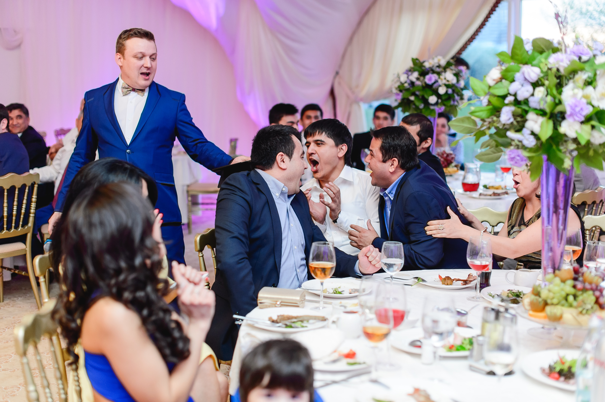 Свадьба Константина и Наргизы 8 мая 2015 года. Ведущий на свадьбу, корпоратив и юбилей в Москве Сергей Рябинин