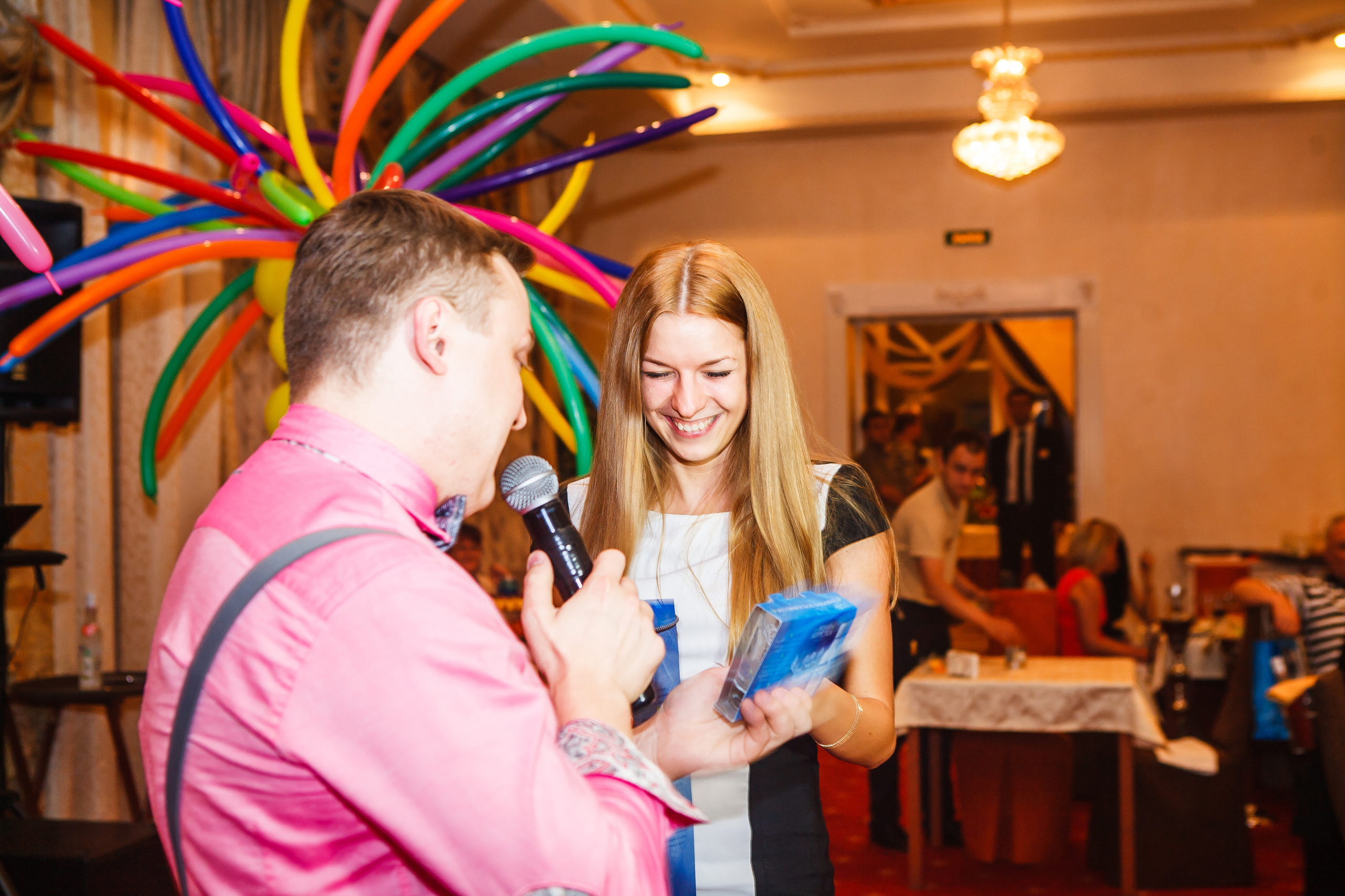 День Рождения ресторана Дюшес 25 июля 2013 года. Ведущий на свадьбу, корпоратив и юбилей в Москве Сергей Рябинин