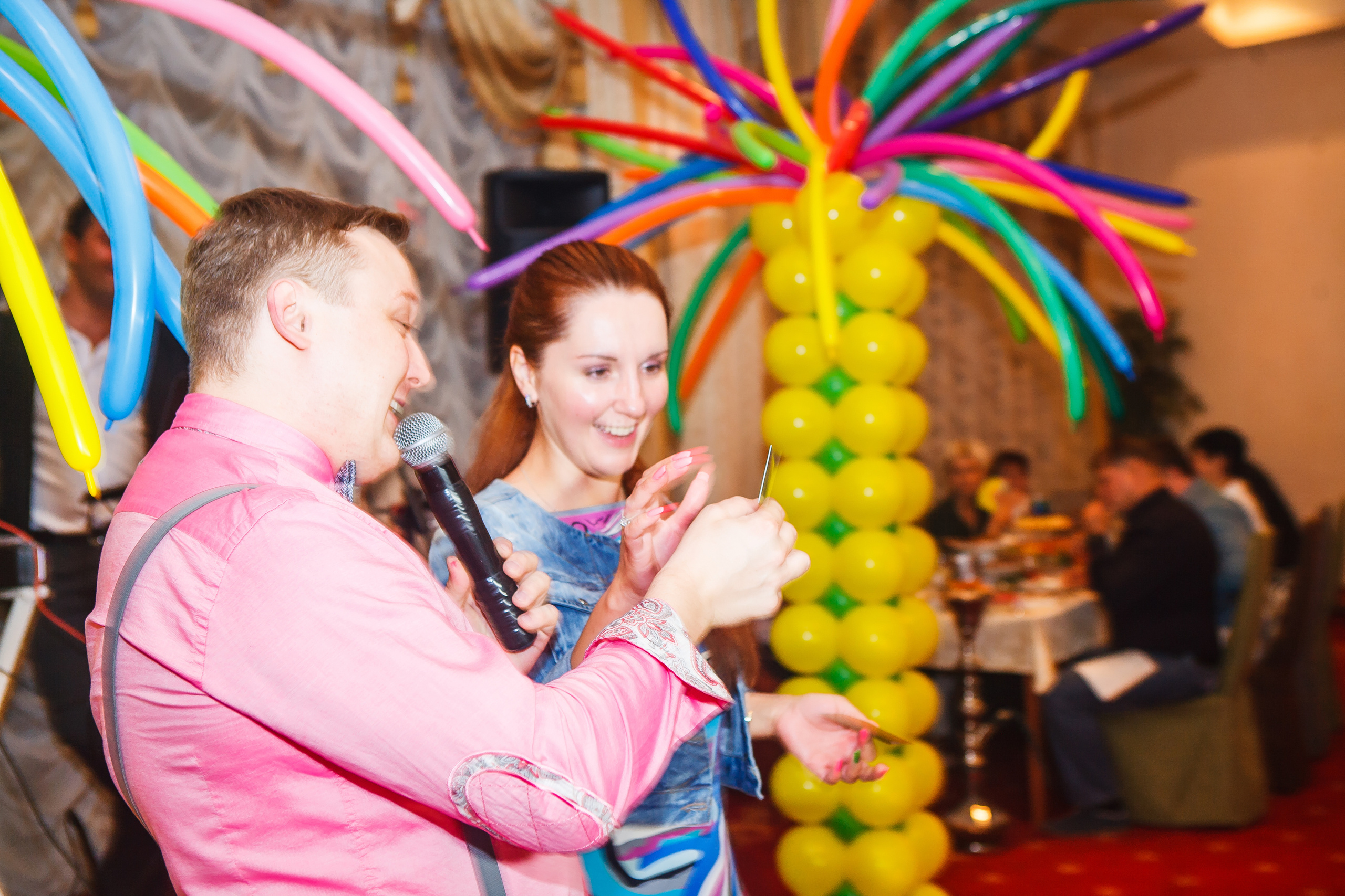 День Рождения ресторана Дюшес 25 июля 2013 года. Ведущий на свадьбу, корпоратив и юбилей в Москве Сергей Рябинин