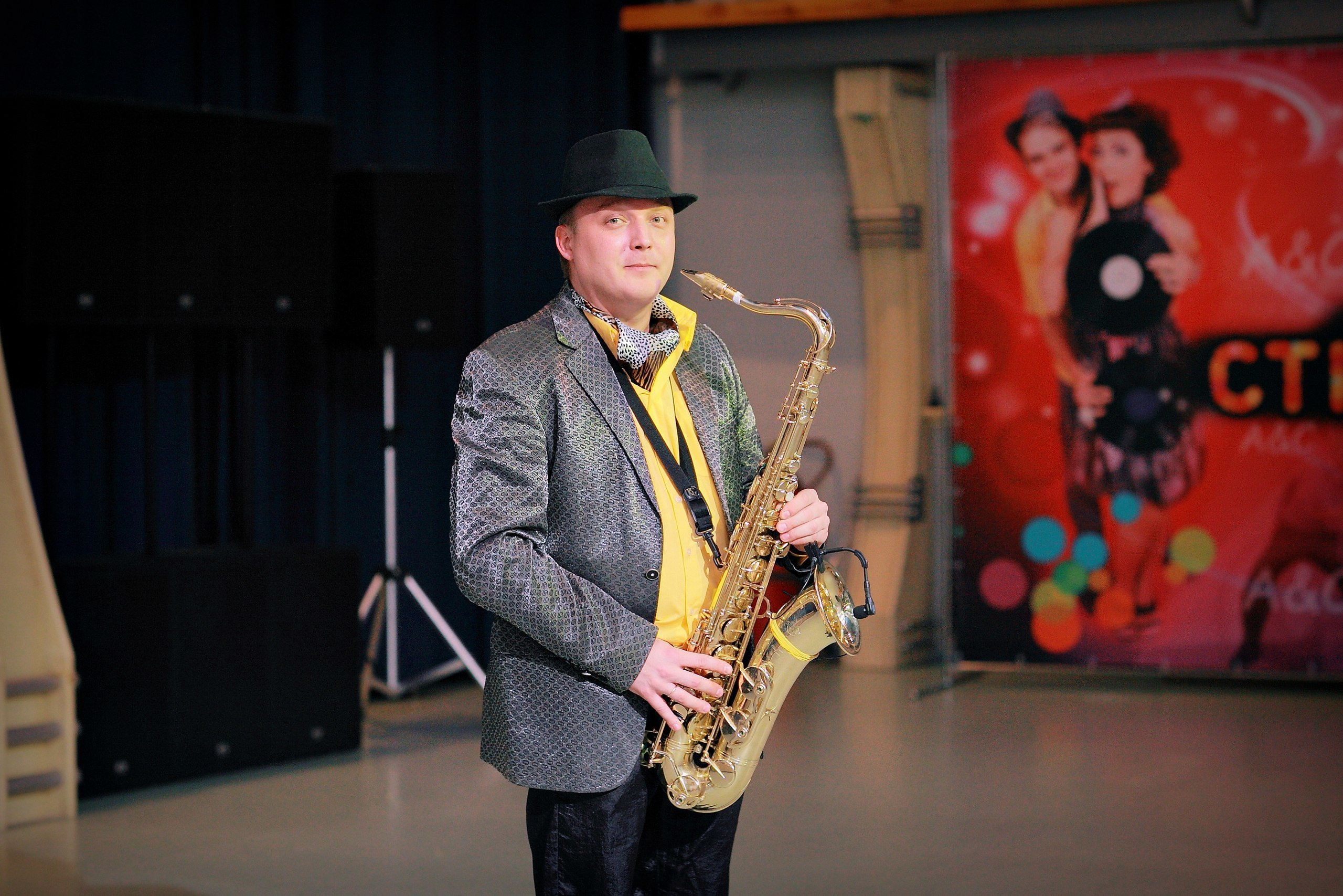 Свадьба стиляг Артема и Светланы. Яхт-клуб "Новый берег" 3 ноября 2012 года. Ведущий на свадьбу, корпоратив и юбилей в Москве Сергей Рябинин