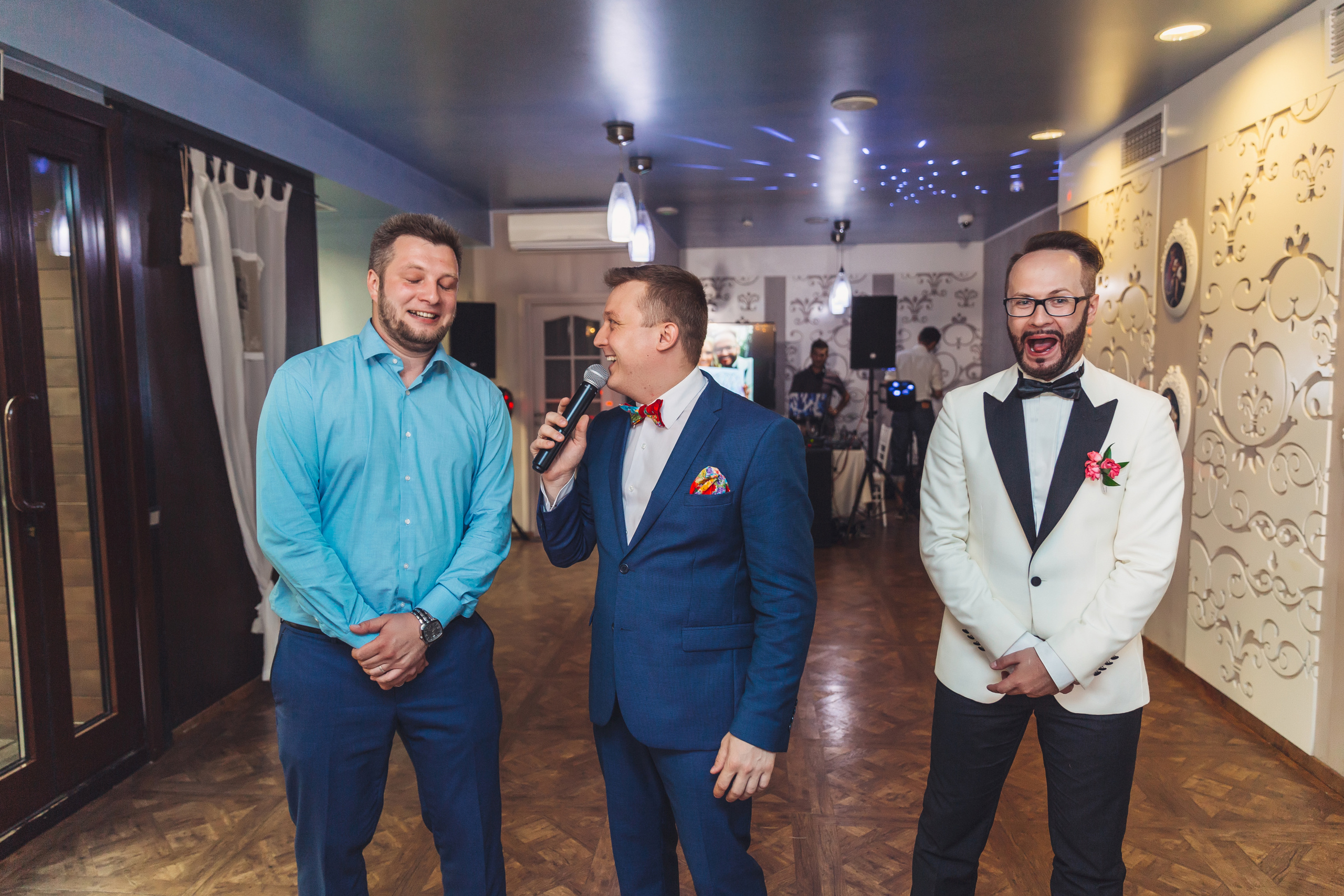 Свадьба Владимира и Алены 15 июля 2016 года. Ведущий на свадьбу, корпоратив и юбилей в Москве Сергей Рябинин