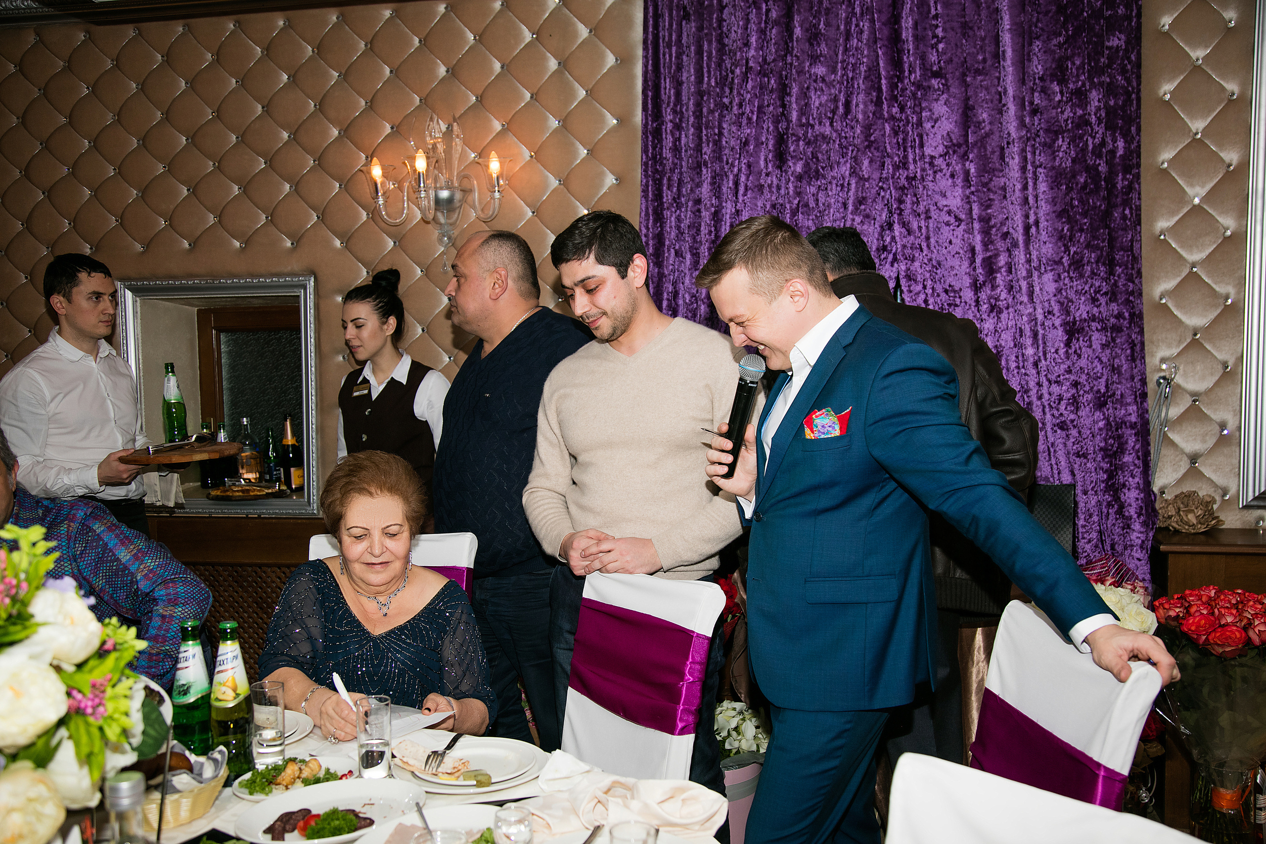 Юбилей Анаит Акоповны. Ведущий на свадьбу, корпоратив и юбилей в Москве Сергей Рябинин