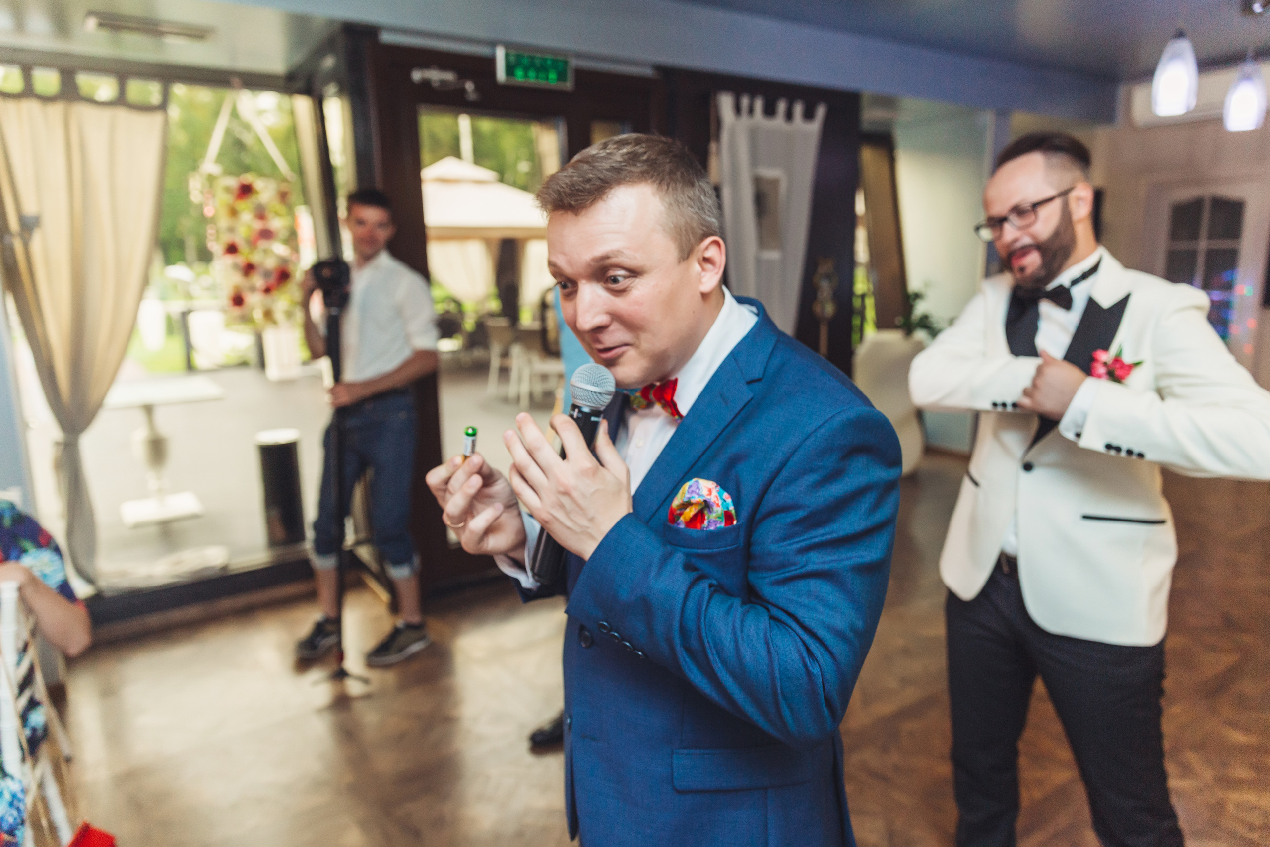 Свадьба Владимира и Алены 15 июля 2016 года. Ведущий на свадьбу, корпоратив и юбилей в Москве Сергей Рябинин