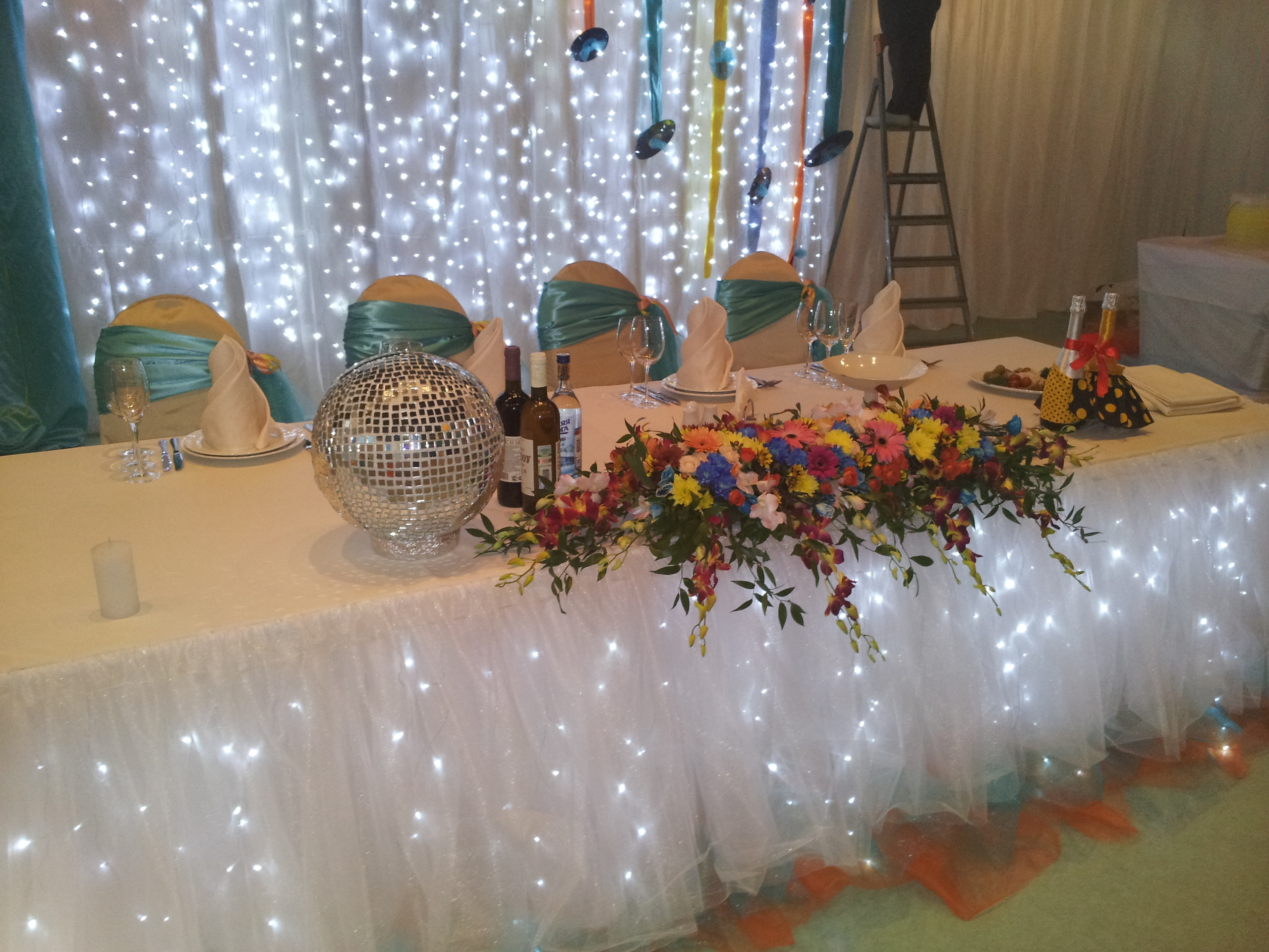 Свадьба стиляг Артема и Светланы. Яхт-клуб "Новый берег" 3 ноября 2012 года. Ведущий на свадьбу, корпоратив и юбилей в Москве Сергей Рябинин