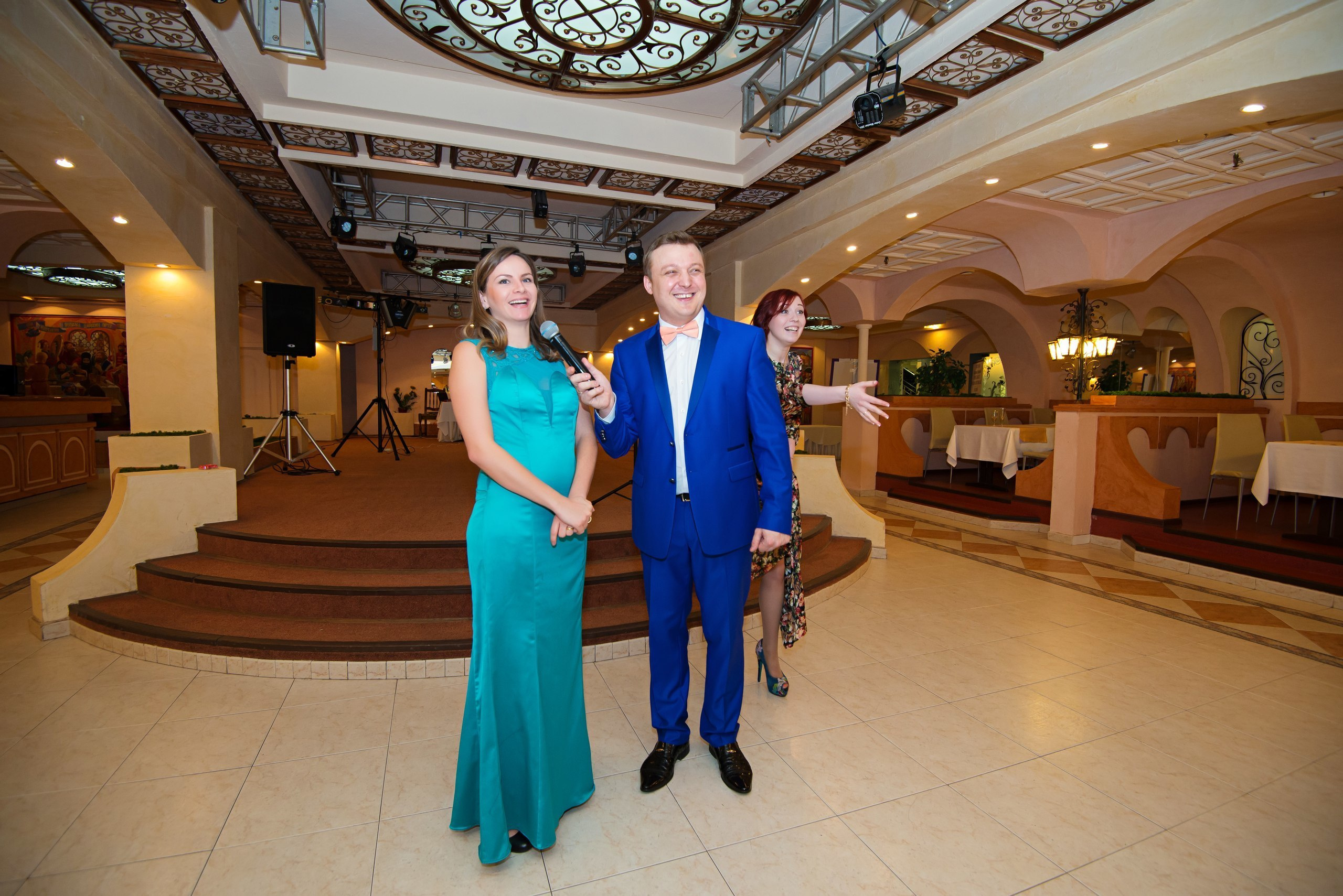 Свадьба Ольги и Марсело 19 апреля 2014 года. Ресторан "Измайловский двор". Ведущий на свадьбу, корпоратив и юбилей в Москве Сергей Рябинин