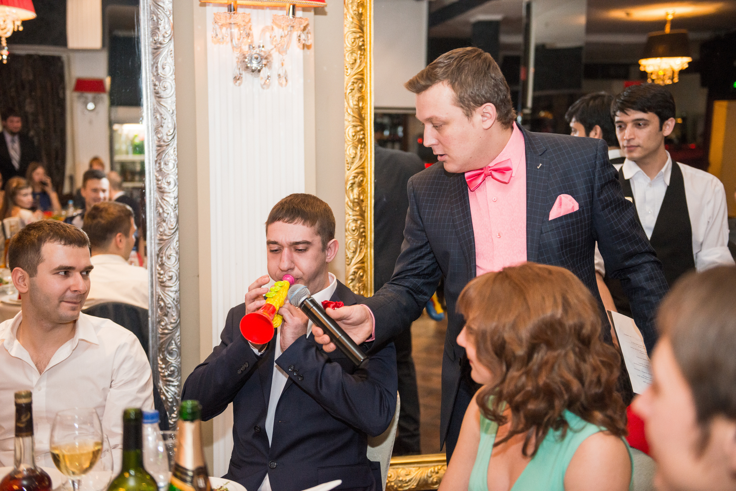 Свадьба Глеба и Екатерины. Отель «Мандарин» 29 ноября 2014 года. Ведущий на свадьбу, корпоратив и юбилей в Москве Сергей Рябинин