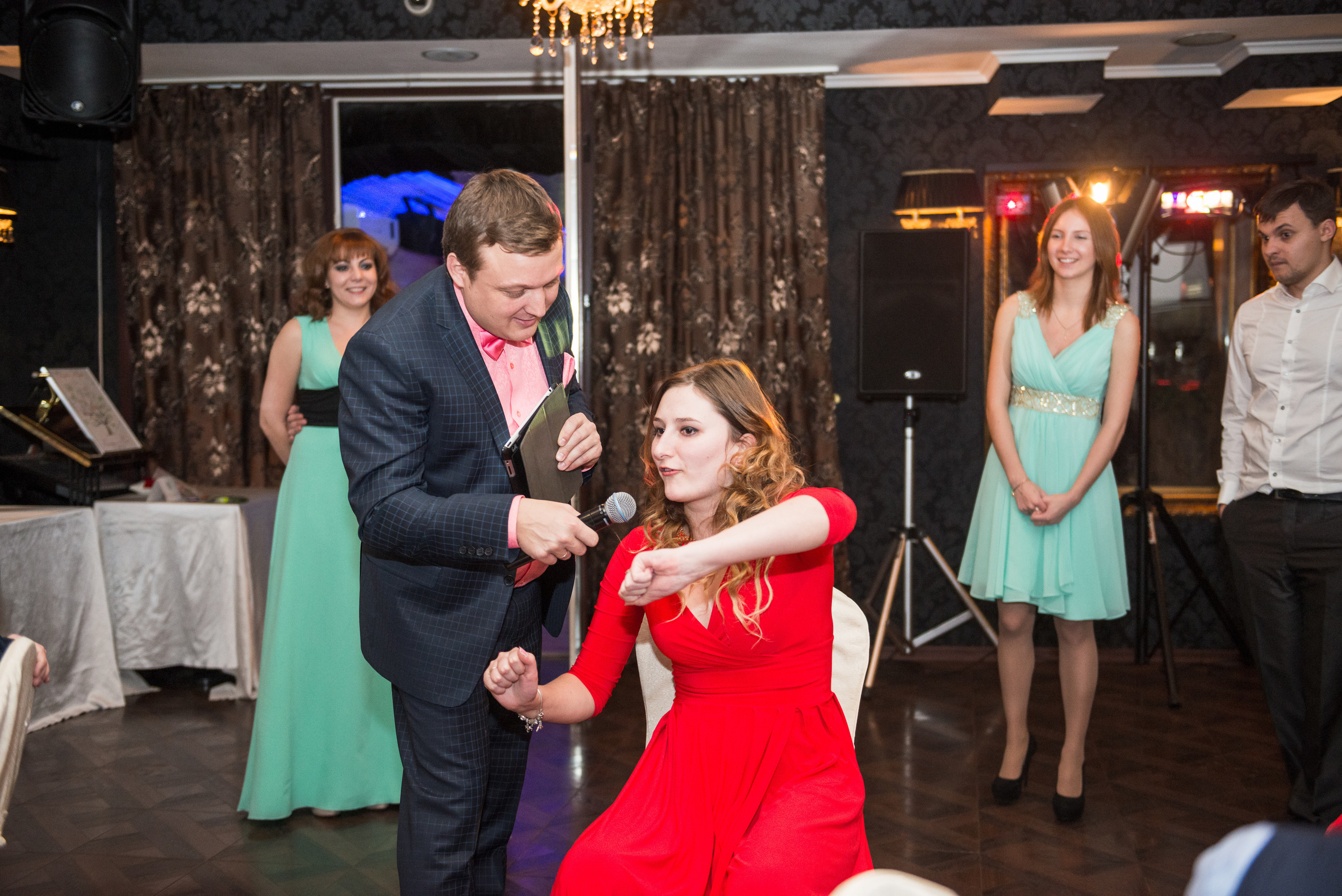 Свадьба Глеба и Екатерины. Отель «Мандарин» 29 ноября 2014 года. Ведущий на свадьбу, корпоратив и юбилей в Москве Сергей Рябинин