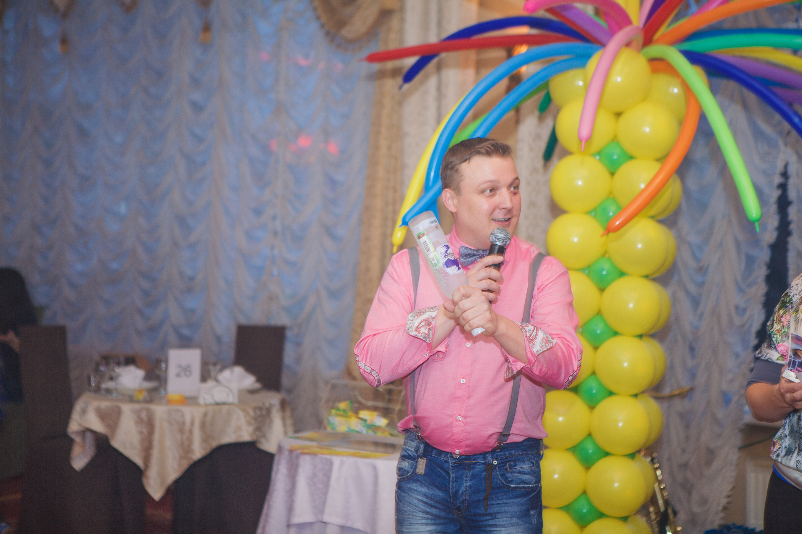 День Рождения ресторана Дюшес 25 июля 2013 года. Ведущий на свадьбу, корпоратив и юбилей в Москве Сергей Рябинин