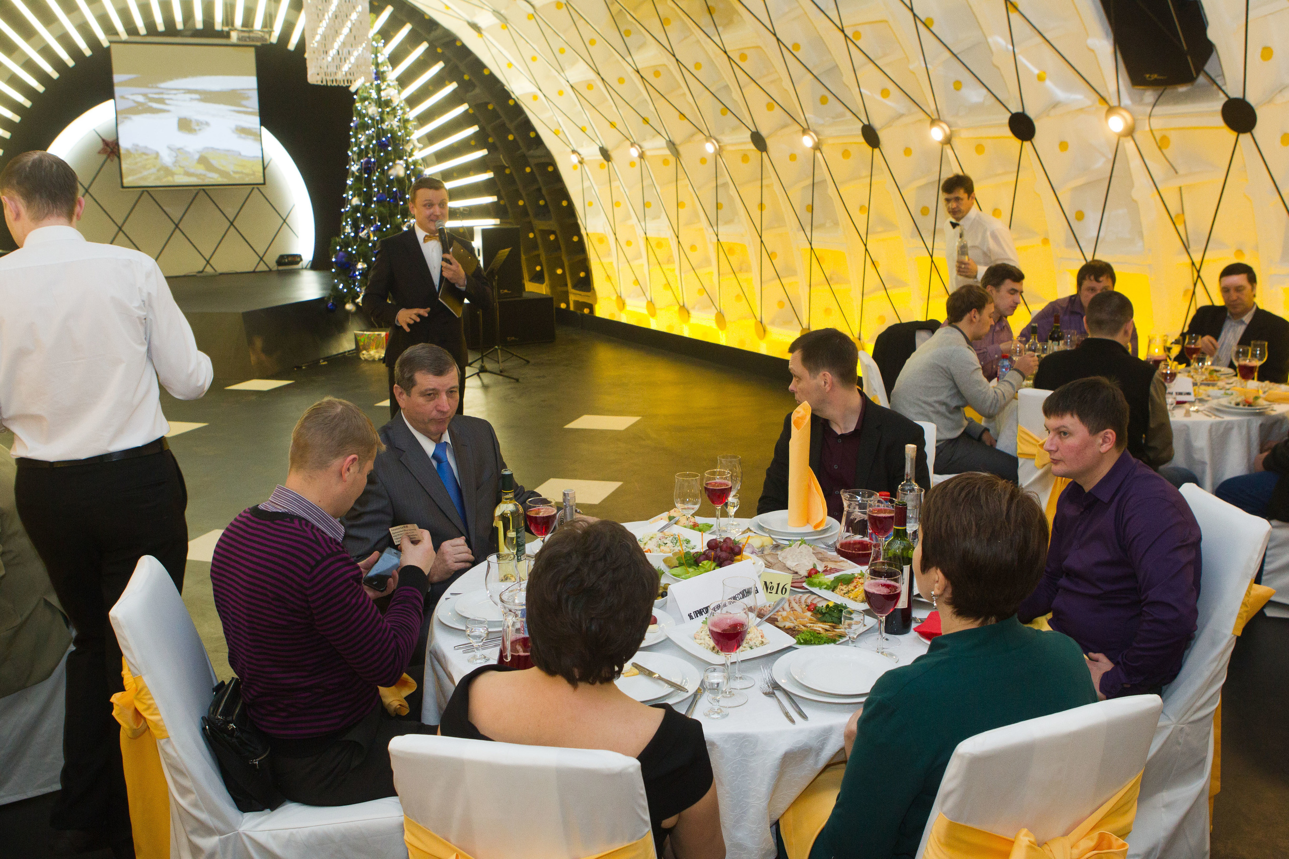 Корпоратив Московской теплосетевой компании. Ведущий на свадьбу, корпоратив и юбилей в Москве Сергей Рябинин