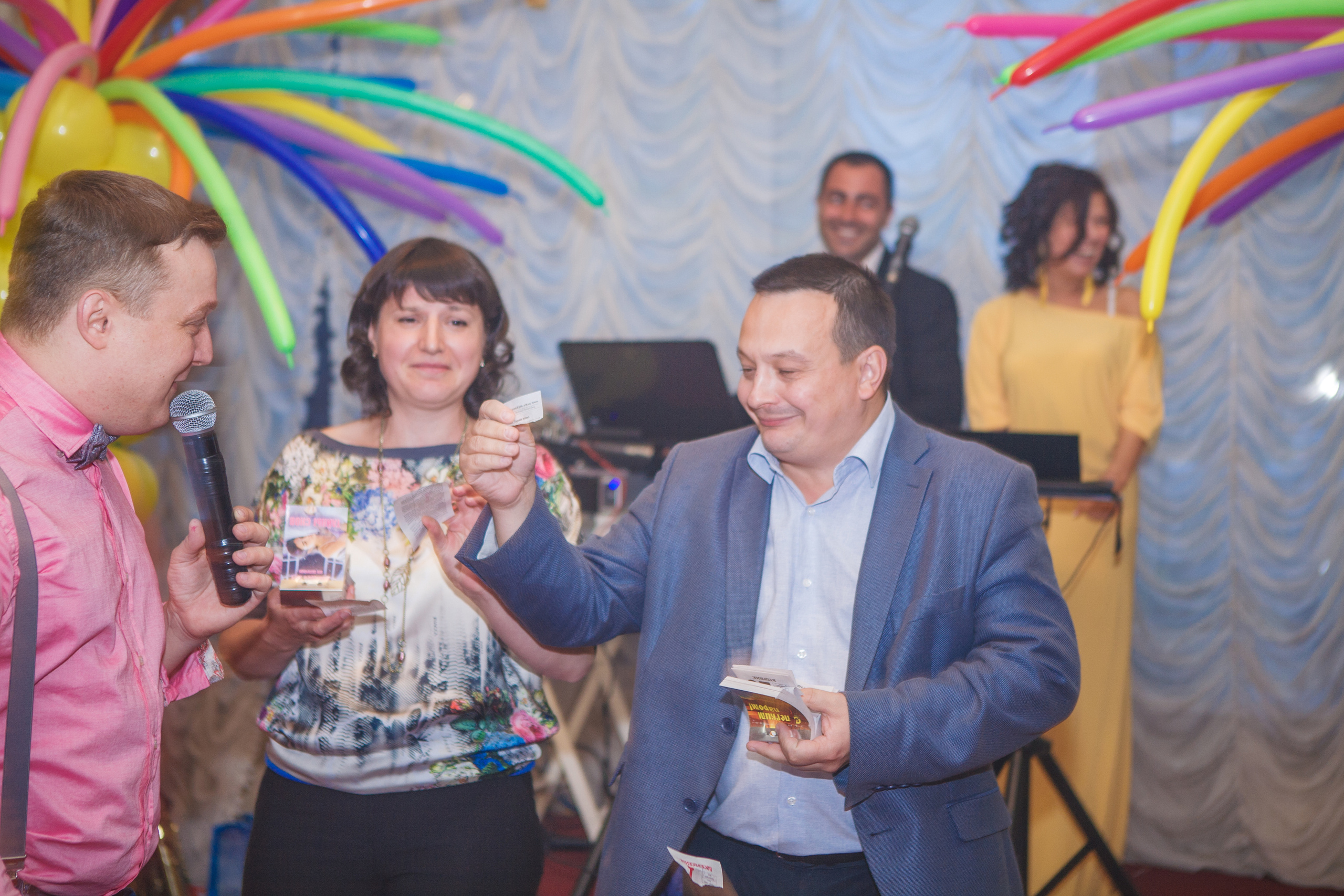 День Рождения ресторана Дюшес 25 июля 2013 года. Ведущий на свадьбу, корпоратив и юбилей в Москве Сергей Рябинин