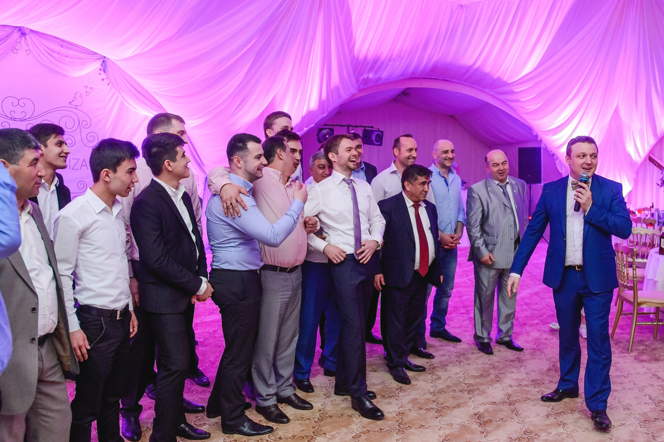 Свадьба Константина и Наргизы 8 мая 2015 года. Ведущий на свадьбу, корпоратив и юбилей в Москве Сергей Рябинин