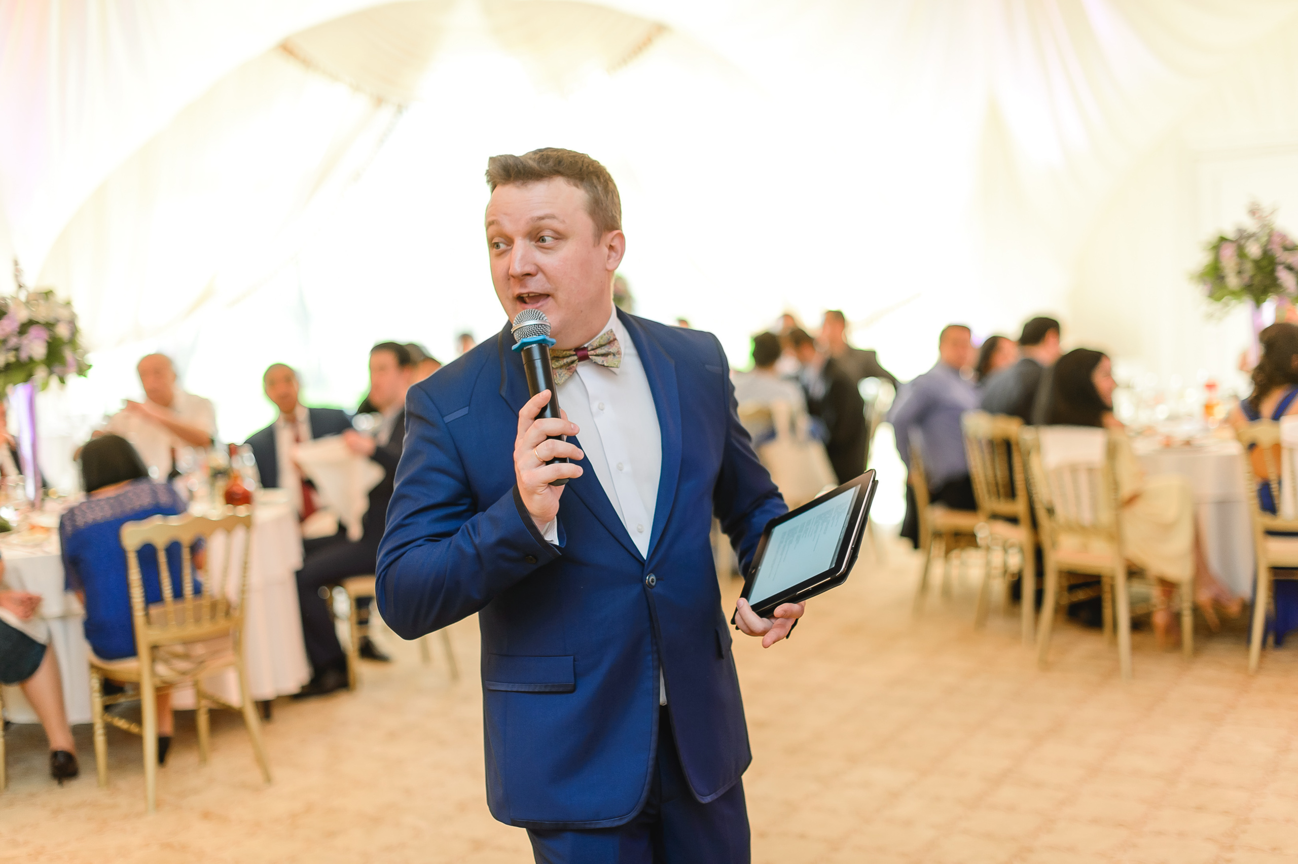 Свадьба Константина и Наргизы 8 мая 2015 года. Ведущий на свадьбу, корпоратив и юбилей в Москве Сергей Рябинин