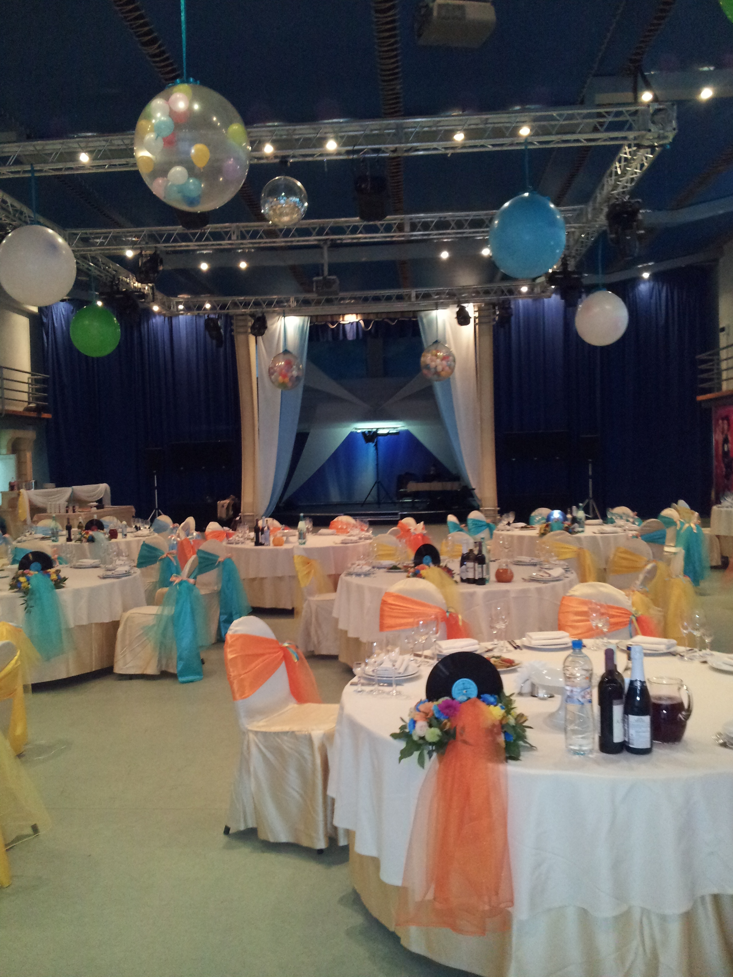 Свадьба стиляг Артема и Светланы. Яхт-клуб "Новый берег" 3 ноября 2012 года. Ведущий на свадьбу, корпоратив и юбилей в Москве Сергей Рябинин