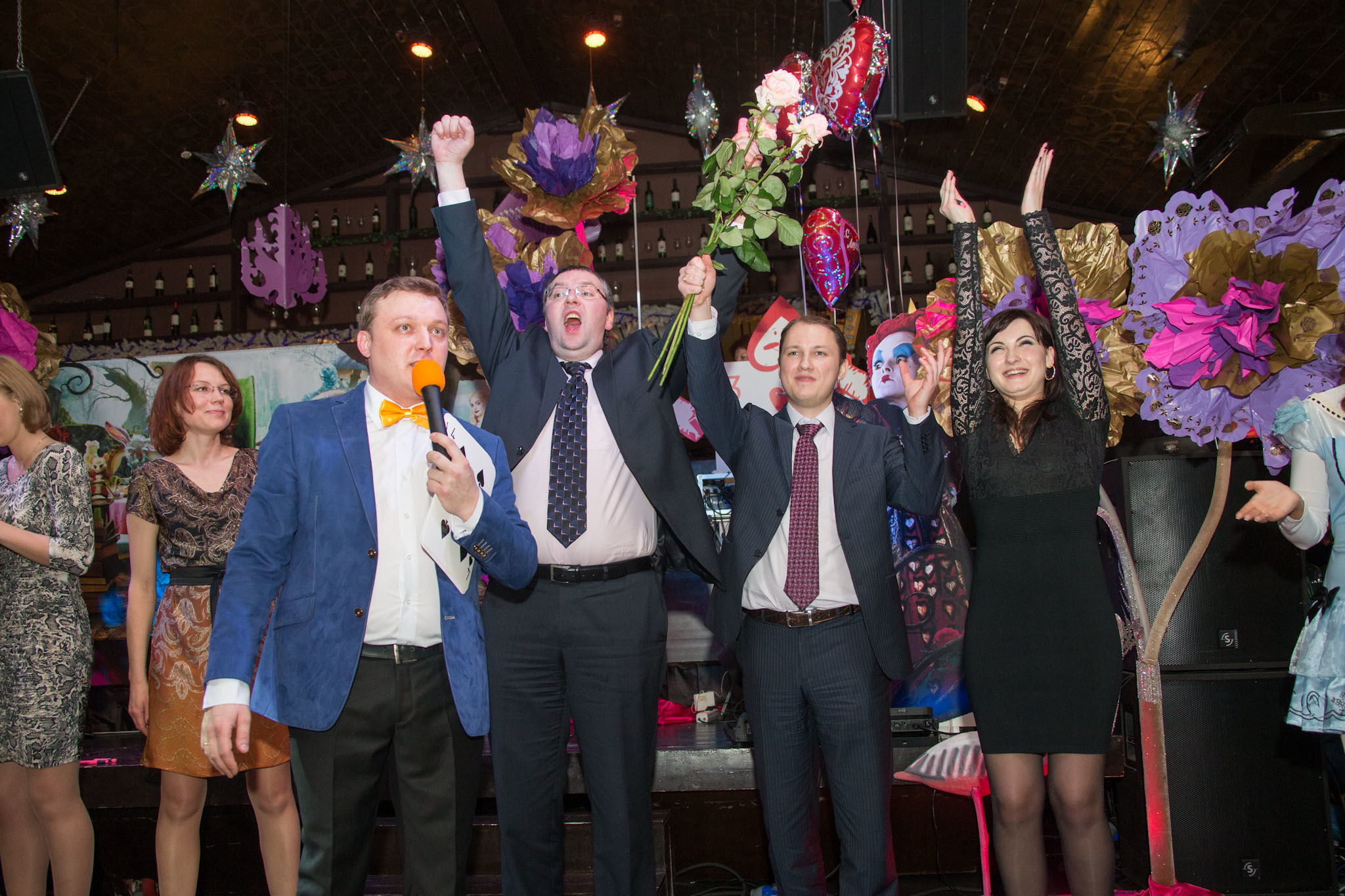 Корпоративный праздник «Алиса в стране чудес». Ведущий на свадьбу, корпоратив и юбилей в Москве Сергей Рябинин