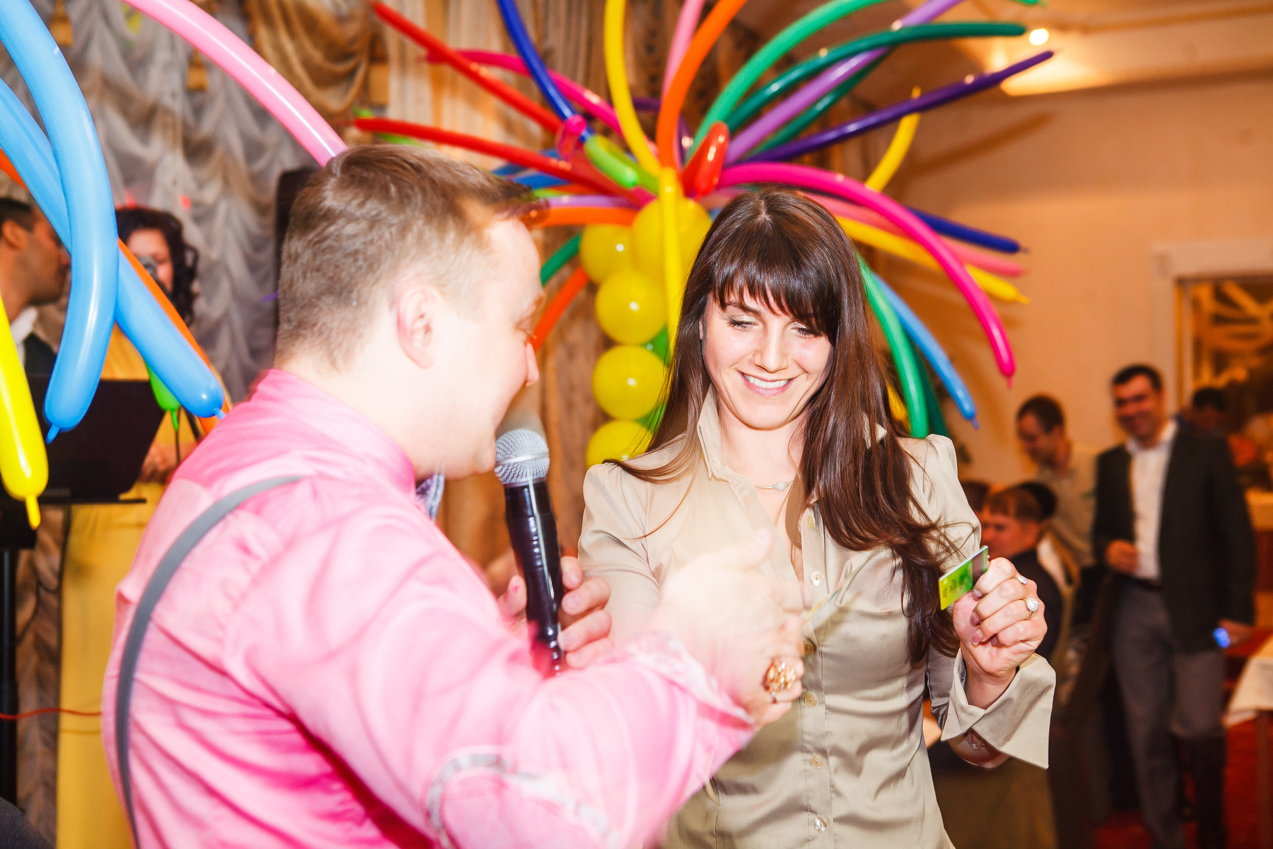 День Рождения ресторана Дюшес 25 июля 2013 года. Ведущий на свадьбу, корпоратив и юбилей в Москве Сергей Рябинин