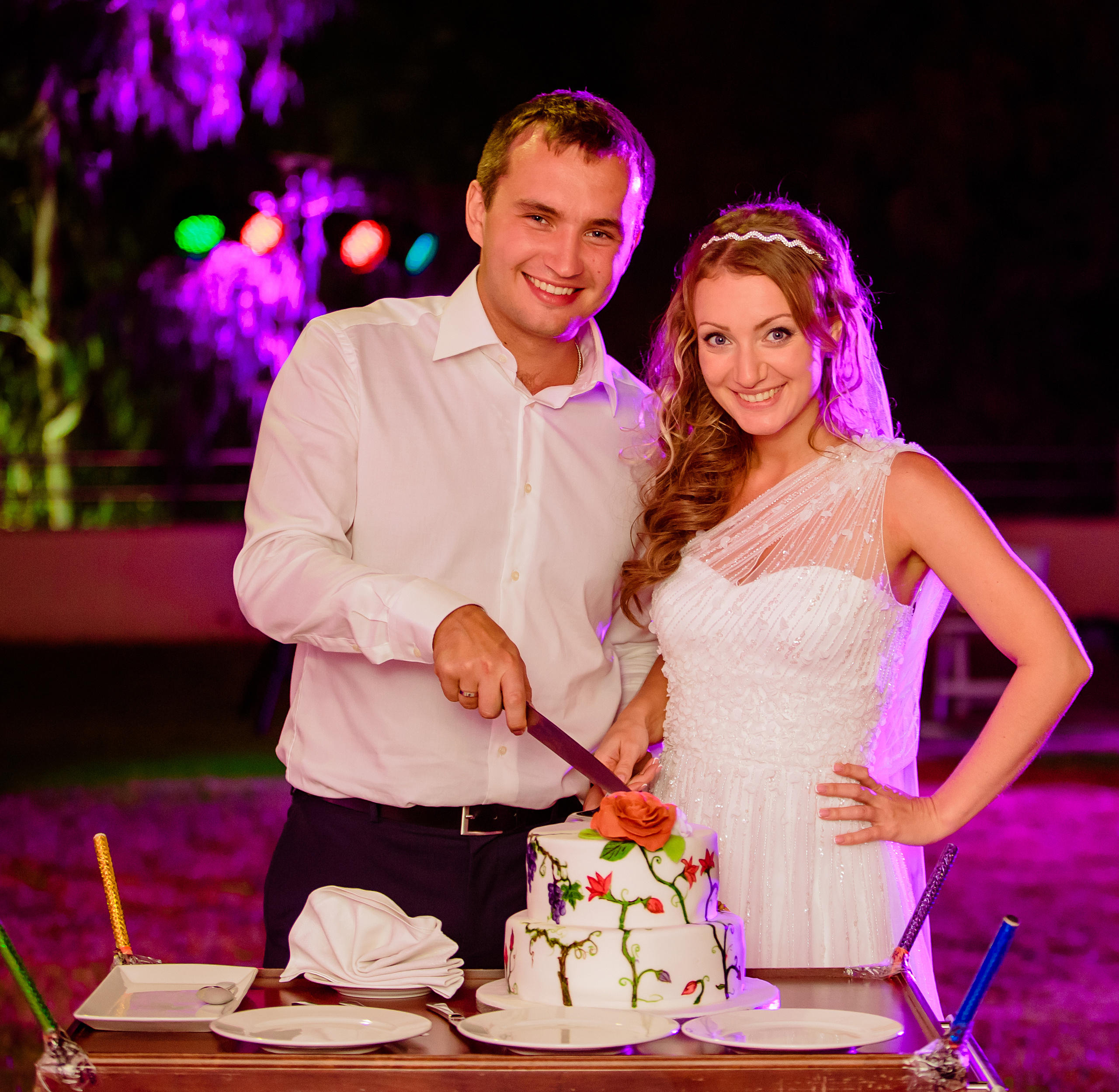 Свадьба Ильи и Елены 26 сентября 2014 года. г.Лимассол (КИПР). Ведущий на свадьбу, корпоратив и юбилей в Москве Сергей Рябинин