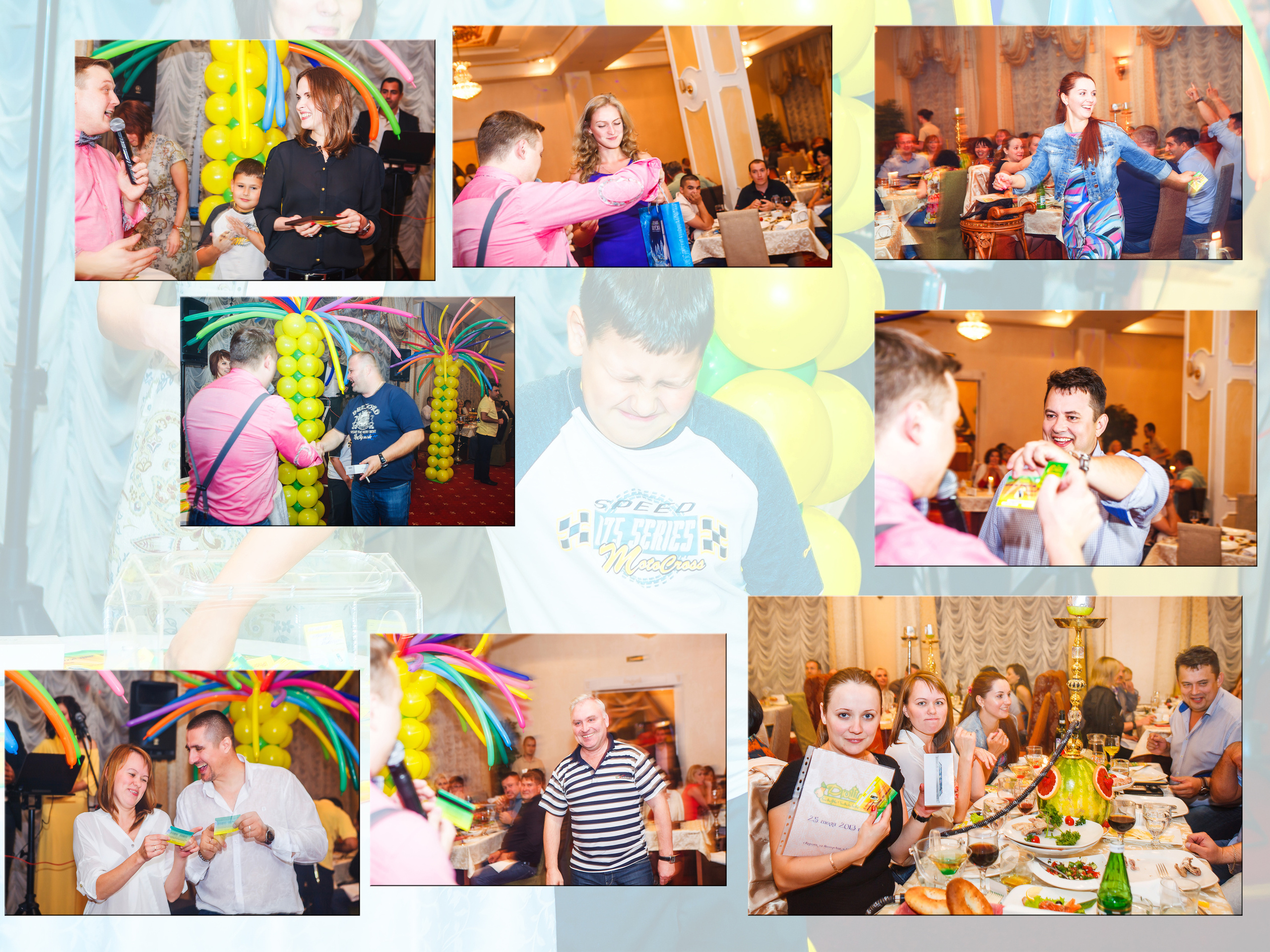 День Рождения ресторана Дюшес 25 июля 2013 года. Ведущий на свадьбу, корпоратив и юбилей в Москве Сергей Рябинин