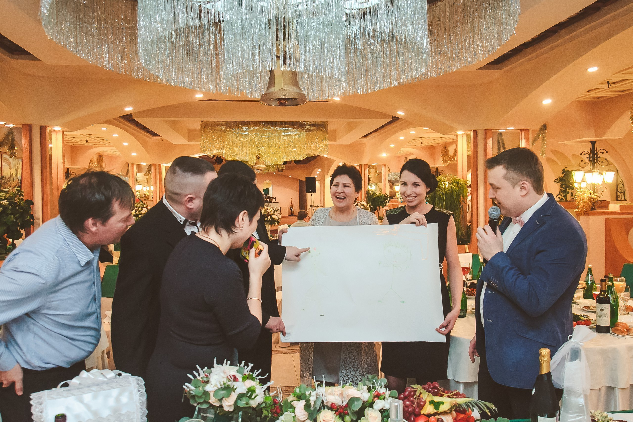 Свадьба Фарита и Зарины 5 января 2014 года. Ресторан "Измайловский двор". Ведущий на свадьбу, корпоратив и юбилей в Москве Сергей Рябинин