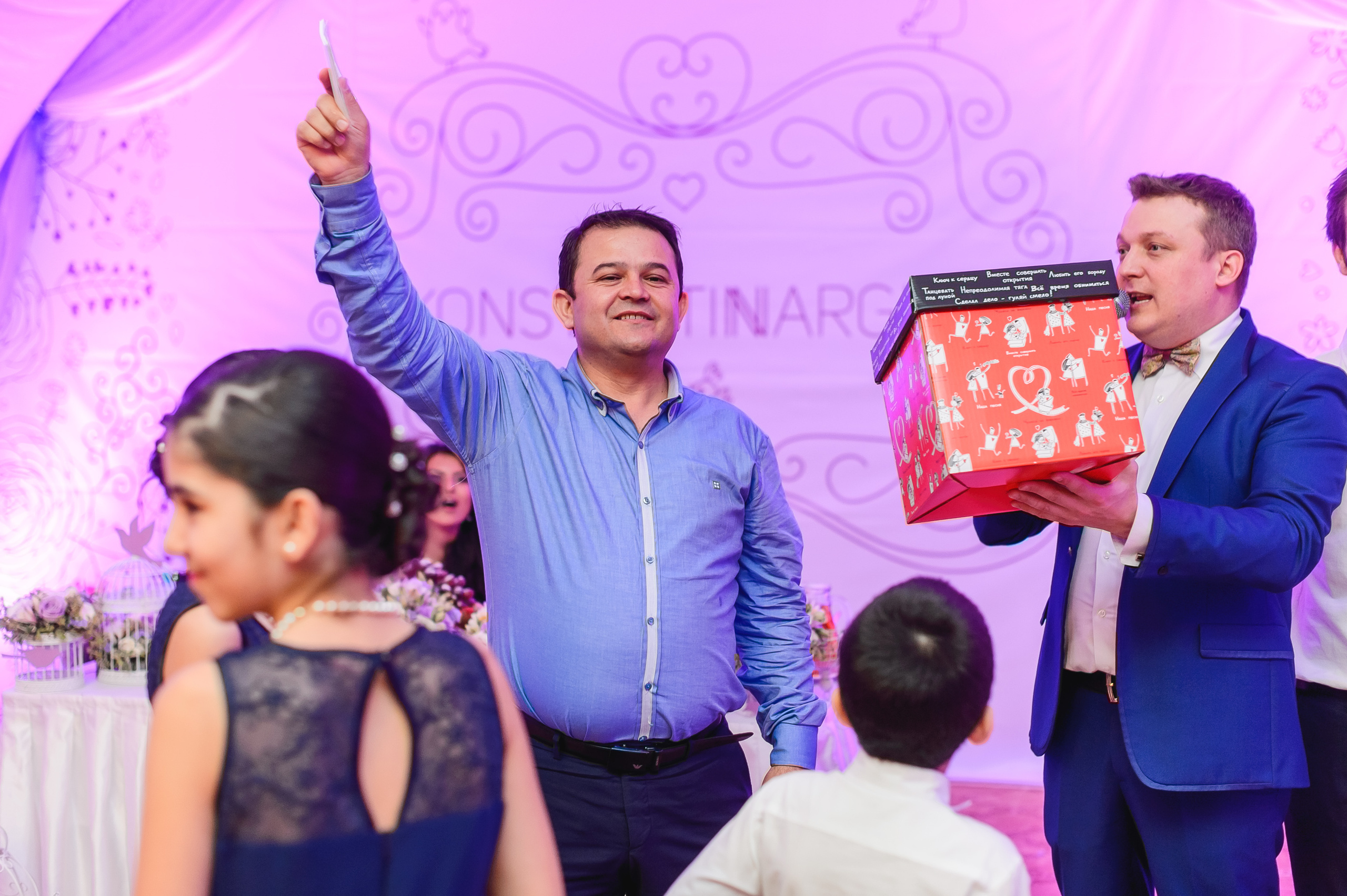Свадьба Константина и Наргизы 8 мая 2015 года. Ведущий на свадьбу, корпоратив и юбилей в Москве Сергей Рябинин