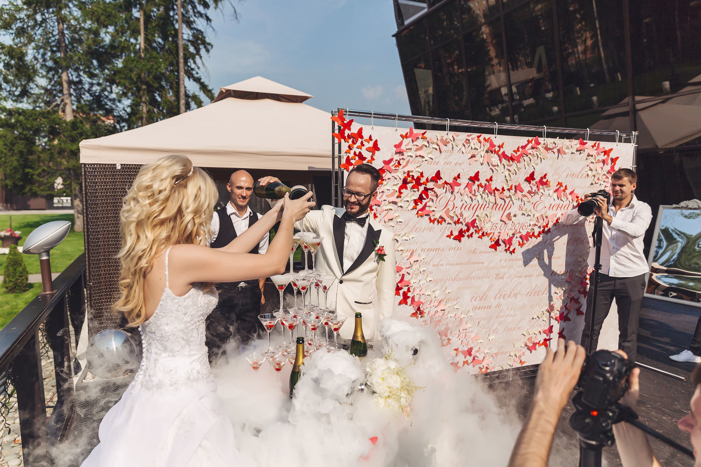 Свадьба Владимира и Алены 15 июля 2016 года. Ведущий на свадьбу, корпоратив и юбилей в Москве Сергей Рябинин