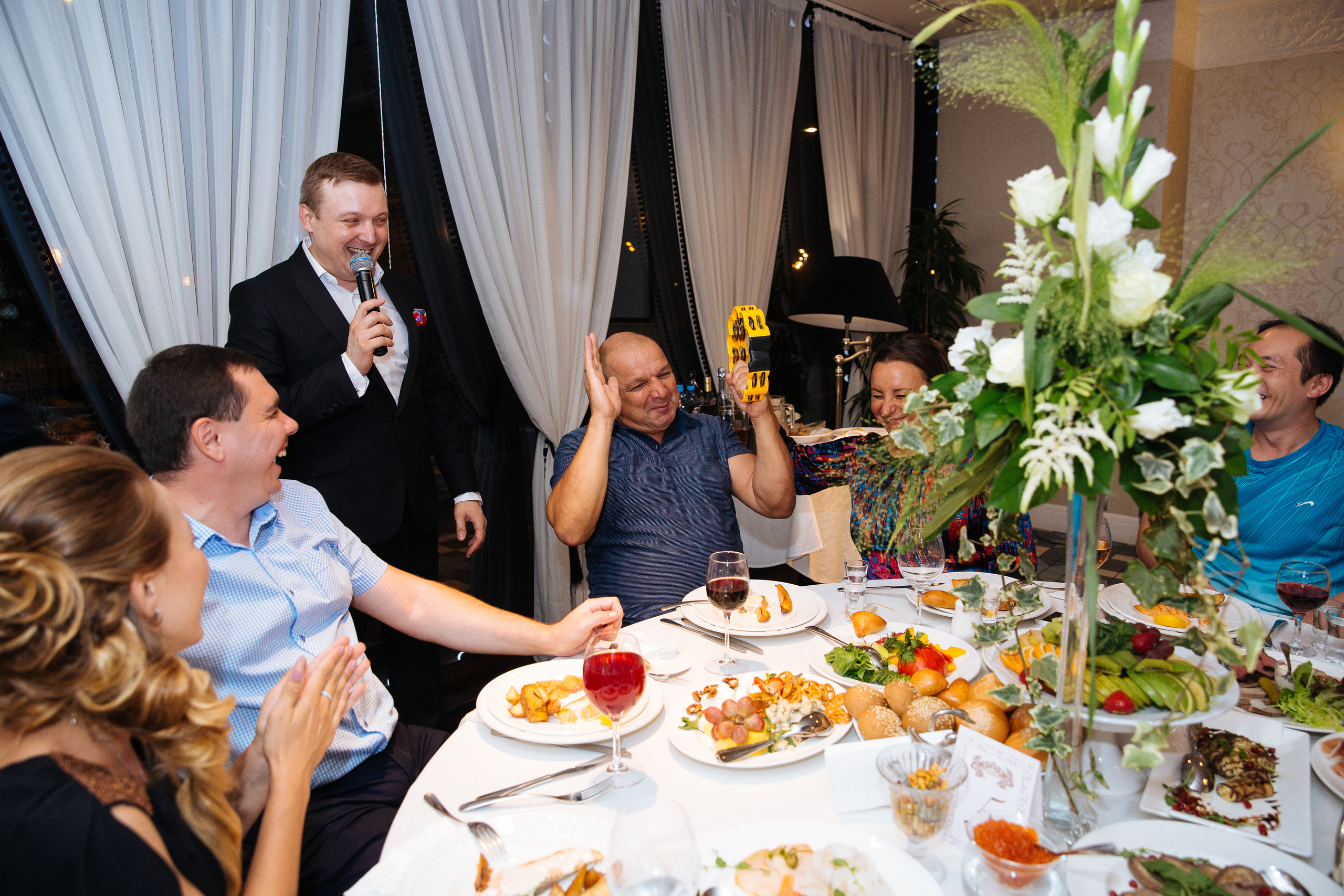Юбилей Роберта 20 августа 2017 года. Ведущий на свадьбу, корпоратив и юбилей в Москве Сергей Рябинин