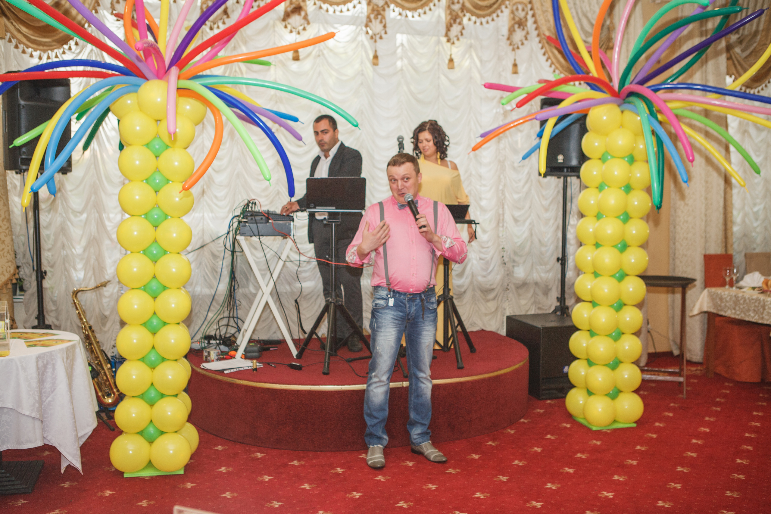 День Рождения ресторана Дюшес 25 июля 2013 года. Ведущий на свадьбу, корпоратив и юбилей в Москве Сергей Рябинин