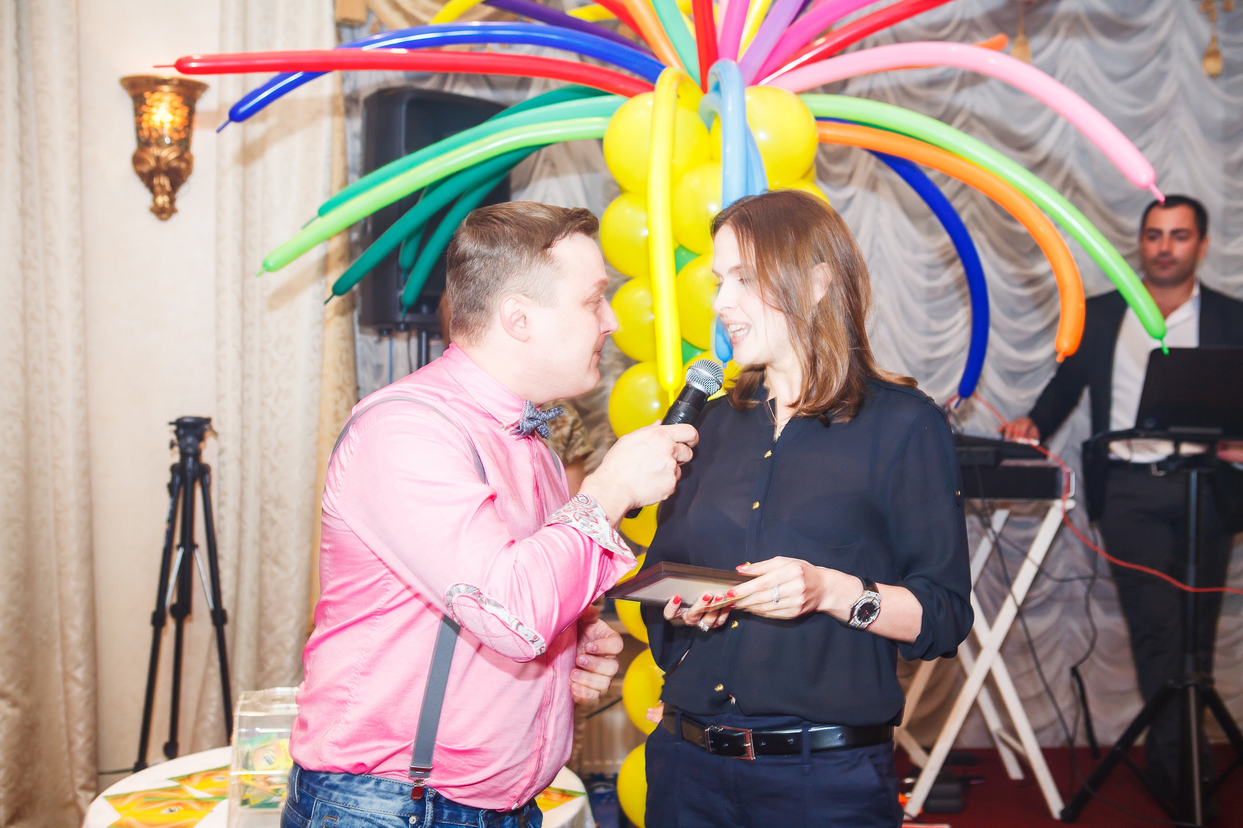 День Рождения ресторана Дюшес 25 июля 2013 года. Ведущий на свадьбу, корпоратив и юбилей в Москве Сергей Рябинин