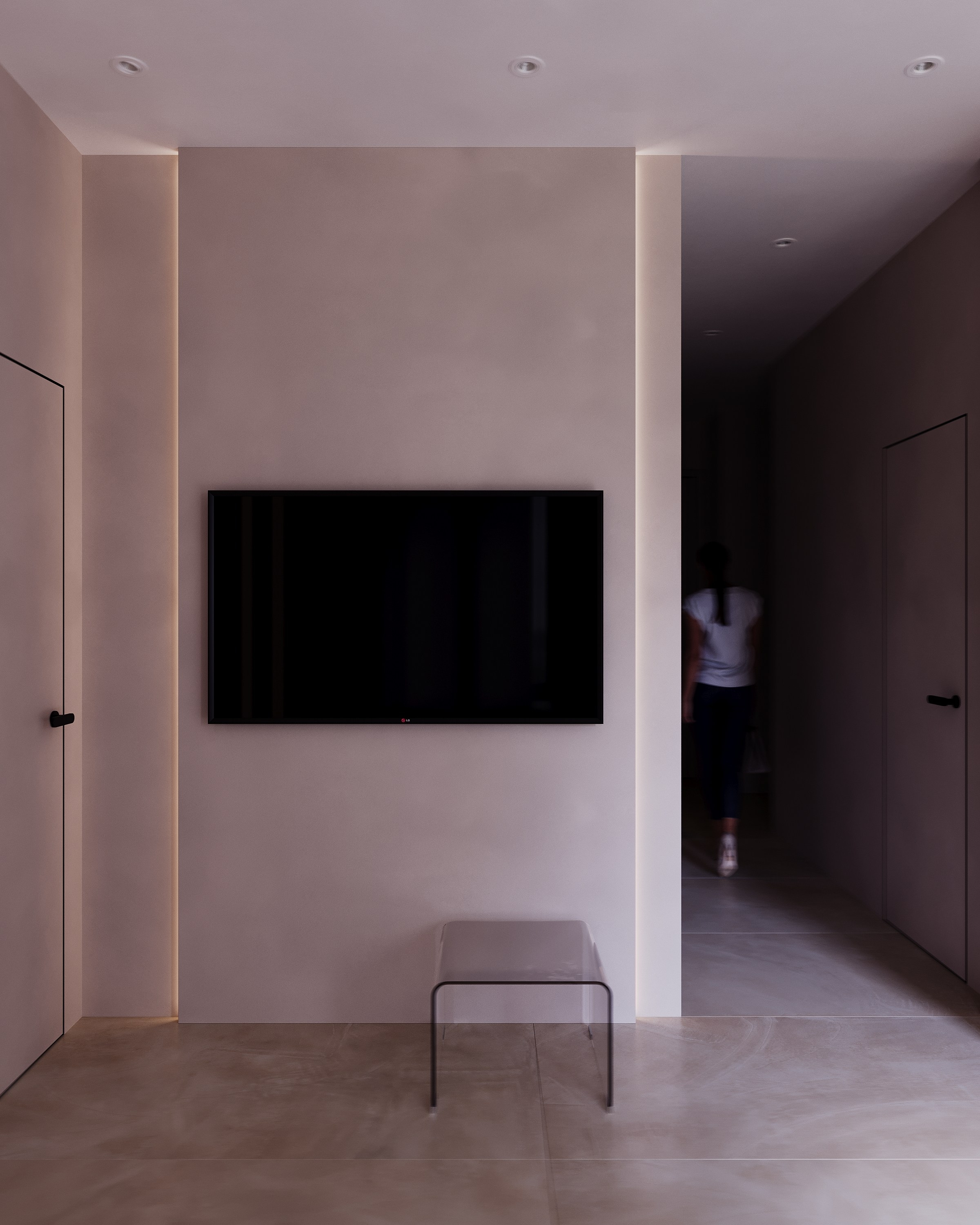 Павелецкая. 3D визуализация интерьера