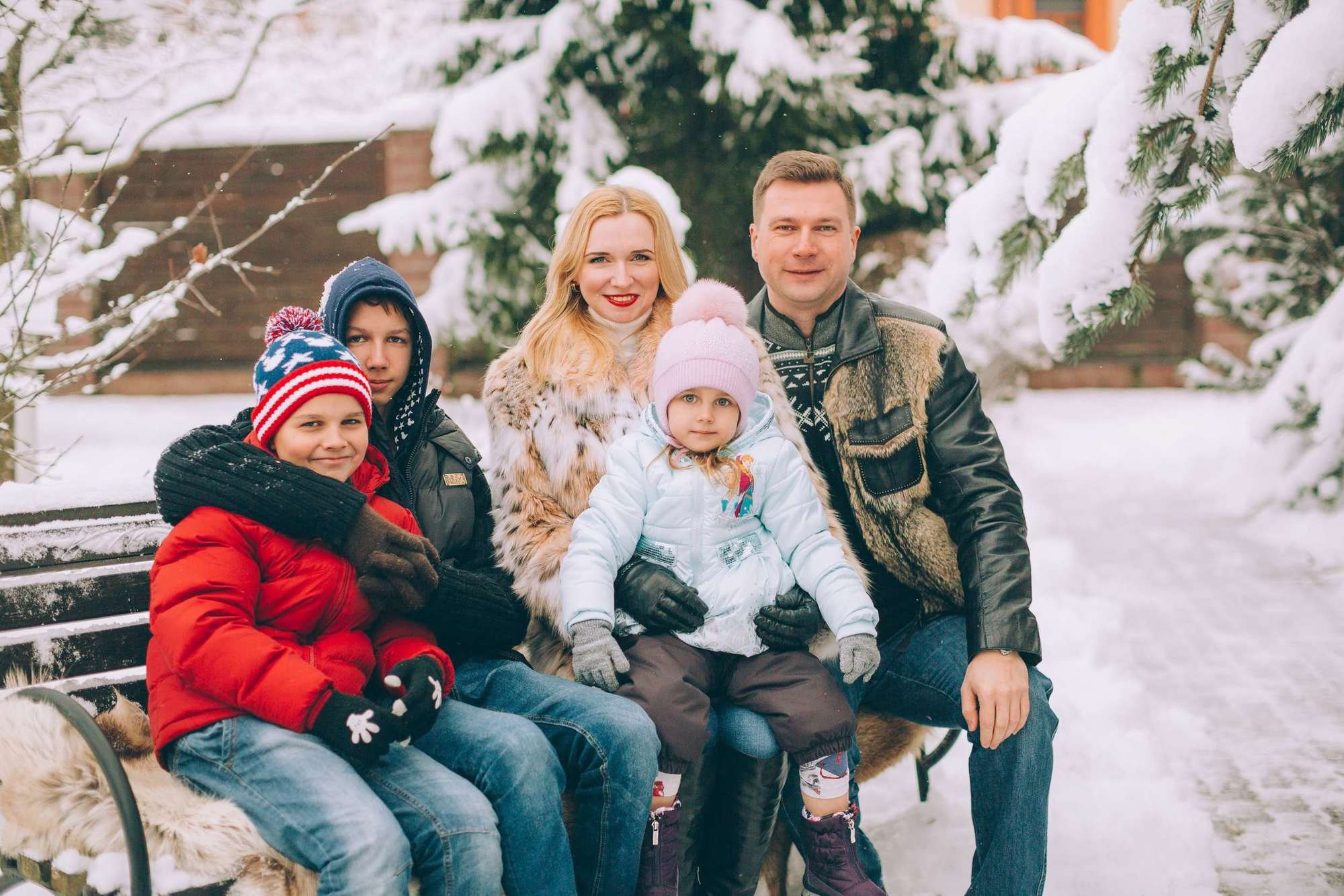 Семейная фотосессия семьи Маргариты