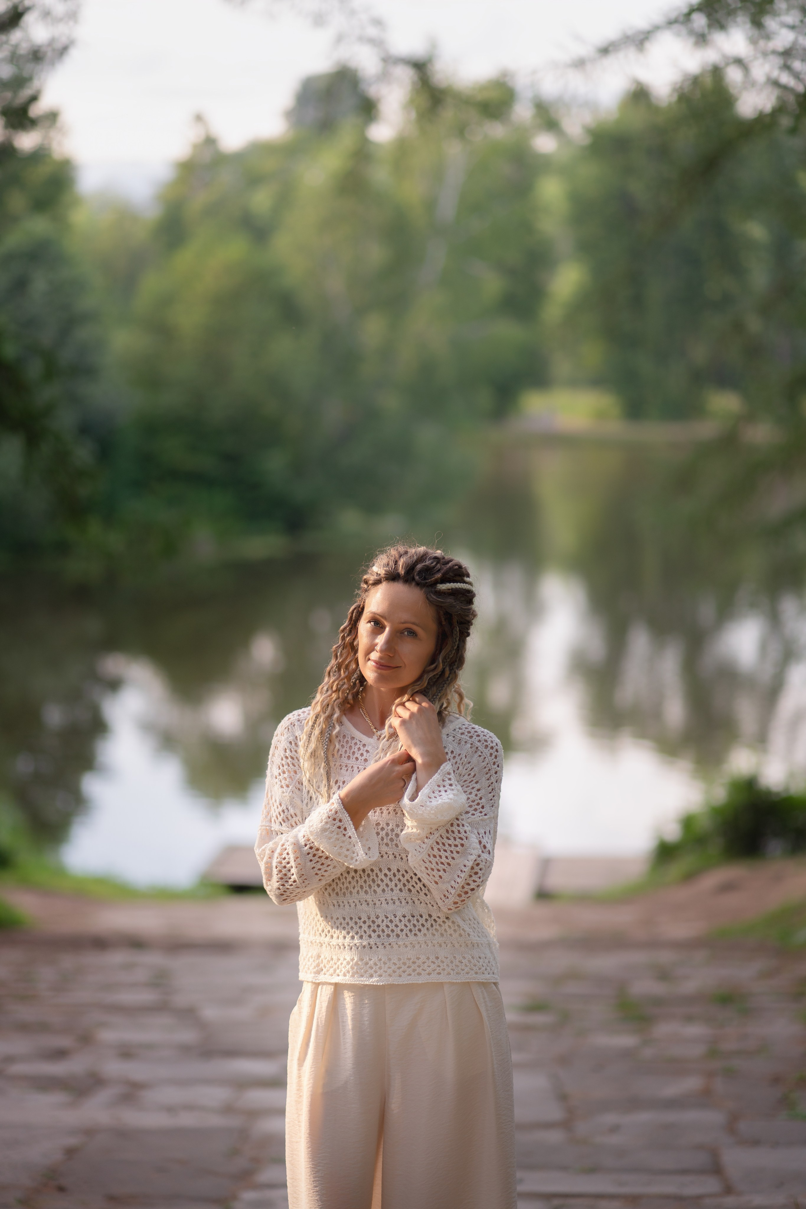 Анна —лесная нимфа. Фотограф Светлана Белоусова