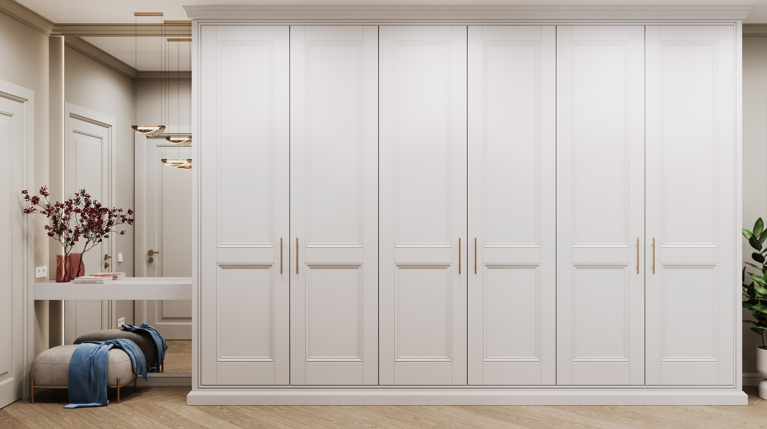 Color Classic. Дизайн интерьера | 3D визуализация | Миланская Марина