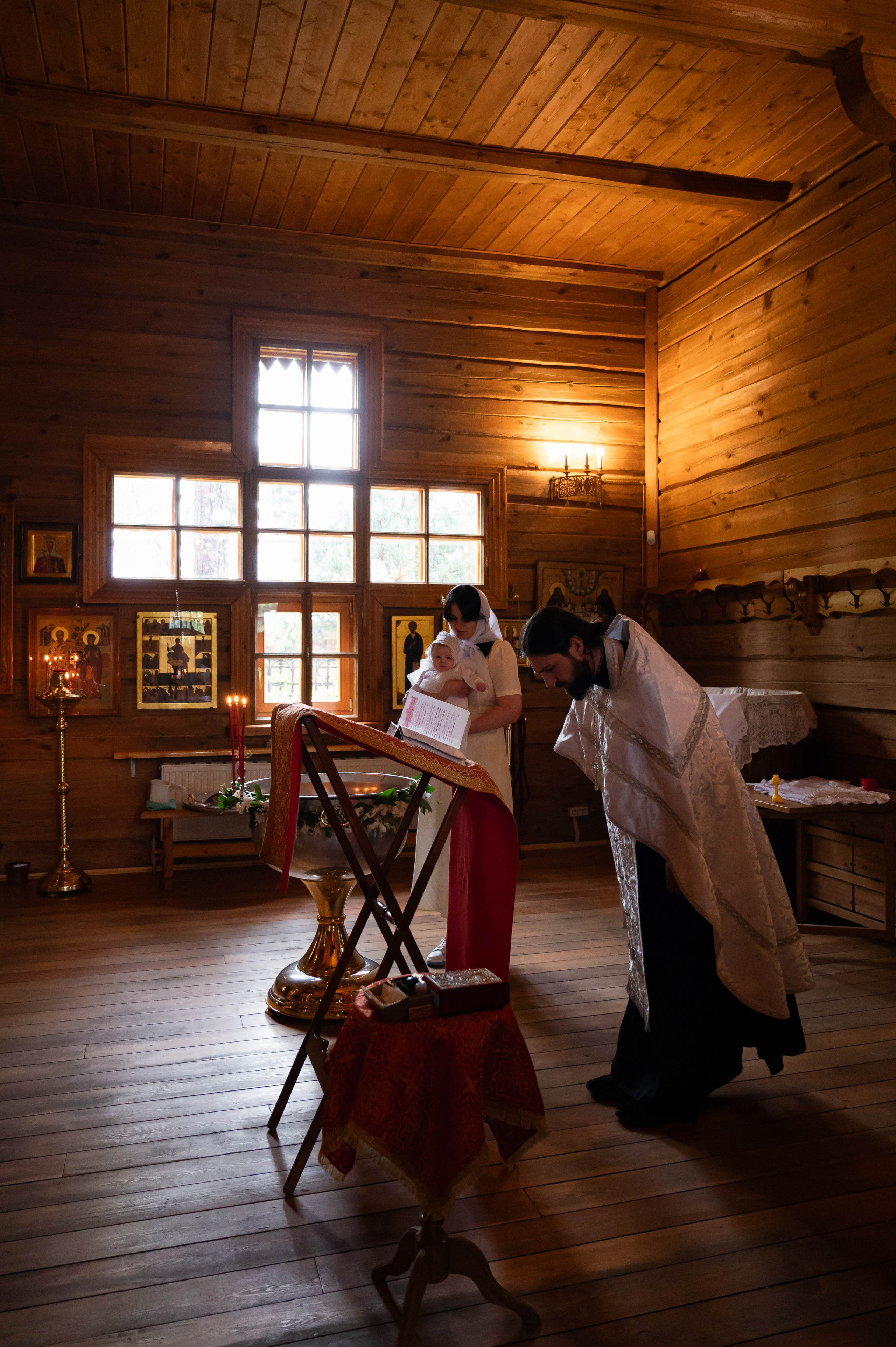Крещение. Портретный и свадебный фотограф в Москве Анастасия Терентьева