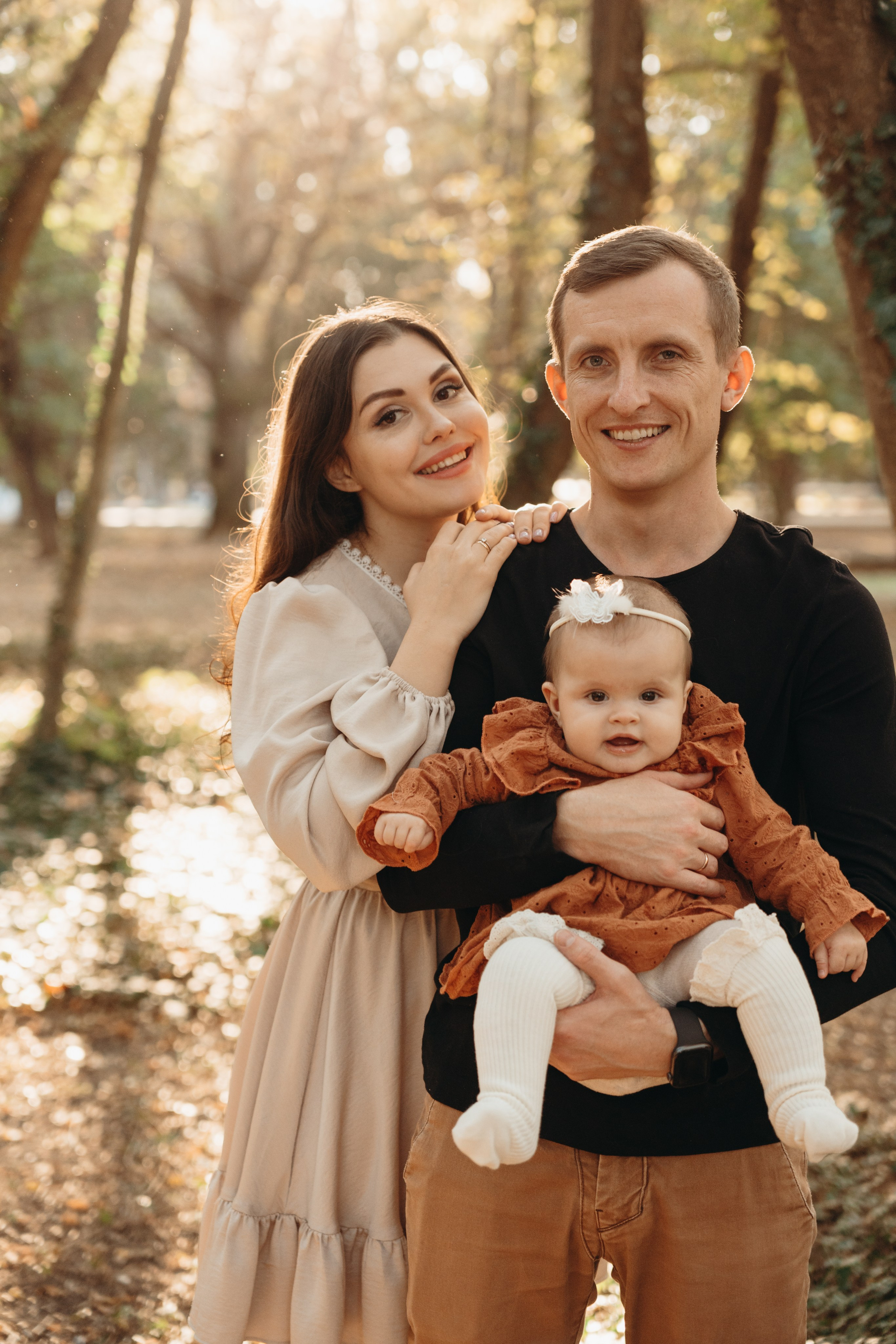 Прогулка в парке | Семейная съемка. Портретный свадебный фотограф Крым | Евгения Щитенко