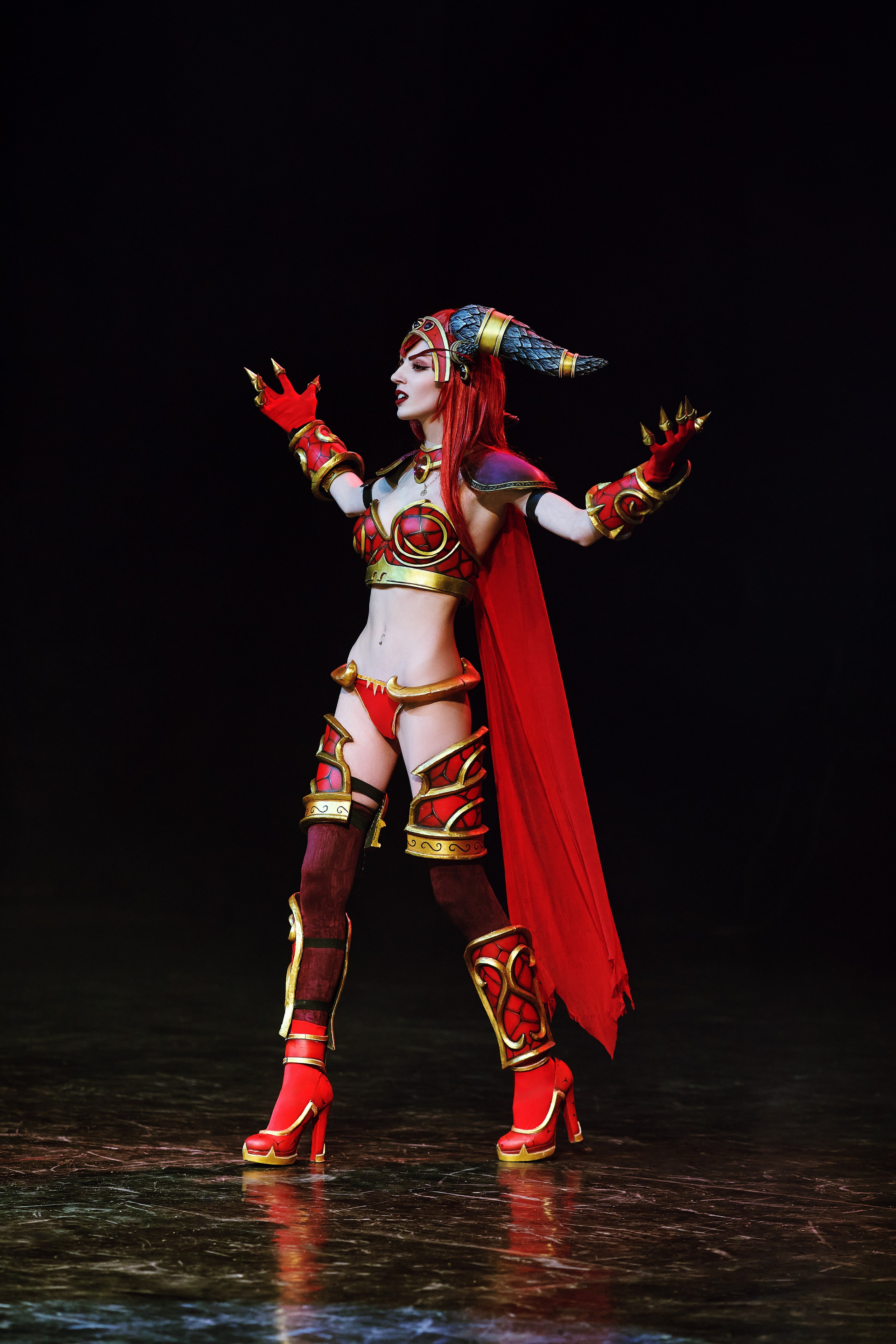 Алекстраза из World of Warcraft. Автор снимка - косплей фотограф Олег Мороз (Находка - Владивосток)