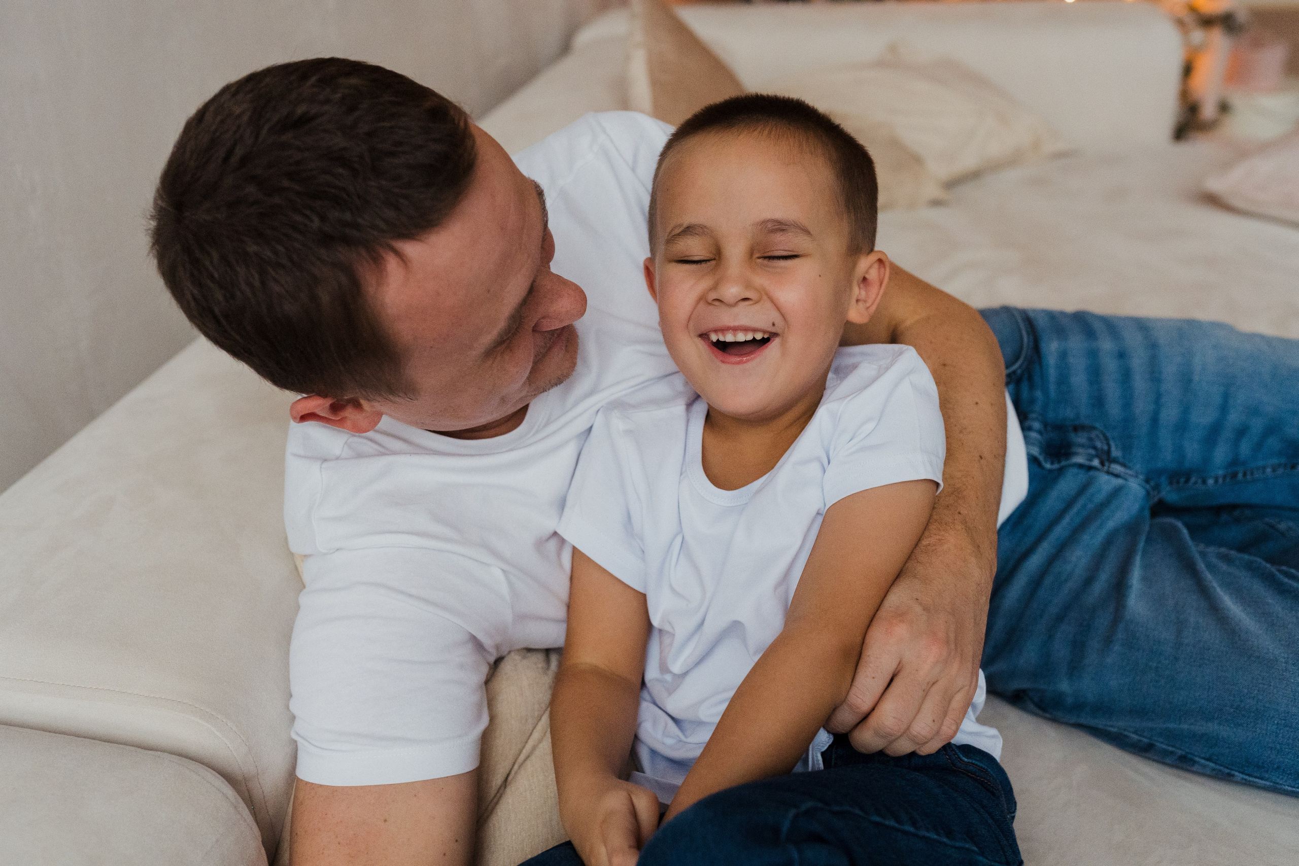 Семейная фотосессия в студии в Москве, семейный фотограф Анна Полушина. Свадебный фотограф в Москве Анна Полушина