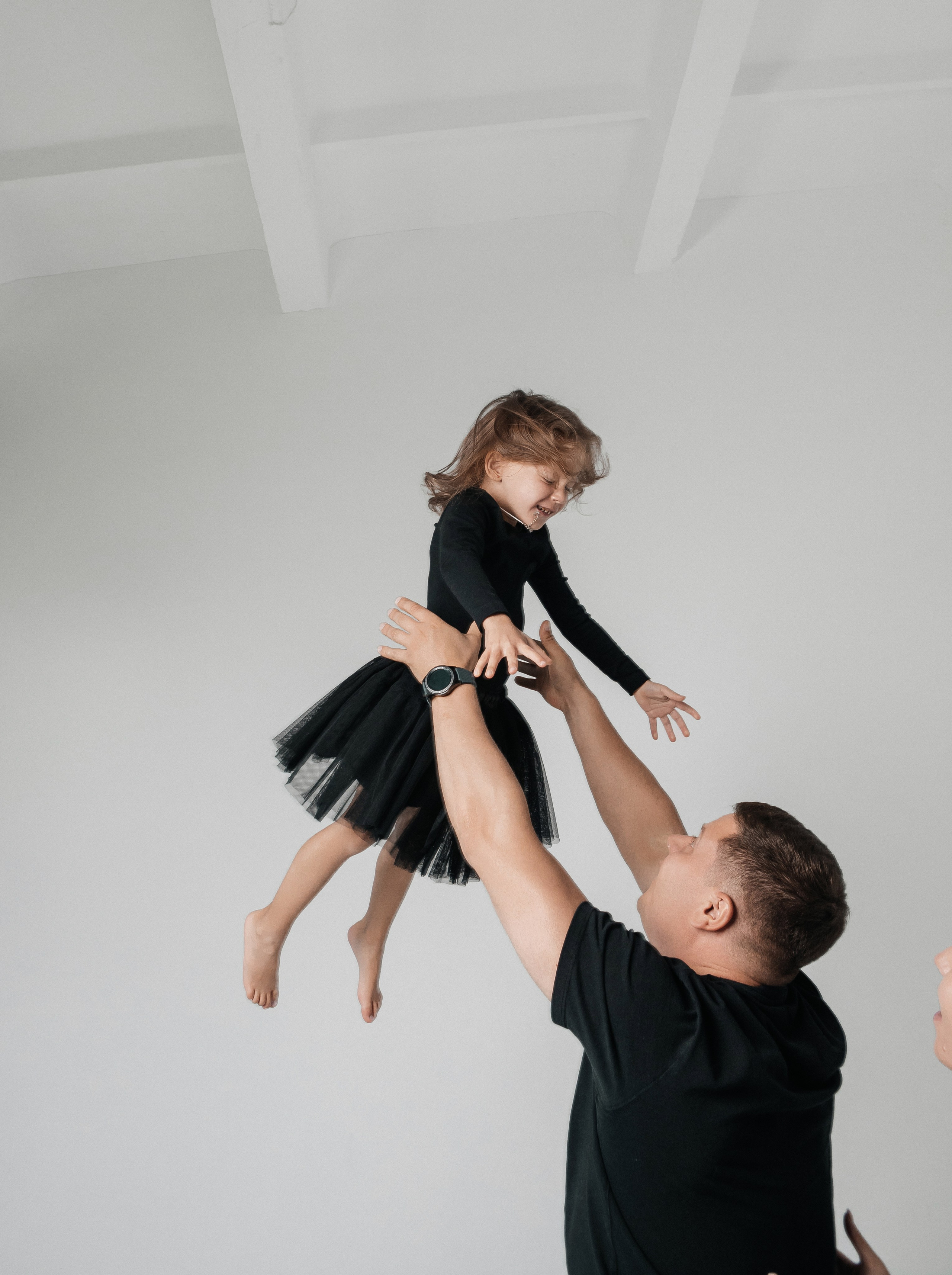 Семейная фотосессия в фотостудии. Свадебный и семейный фотограф Ибрагимова Мария из Екатеринбурга