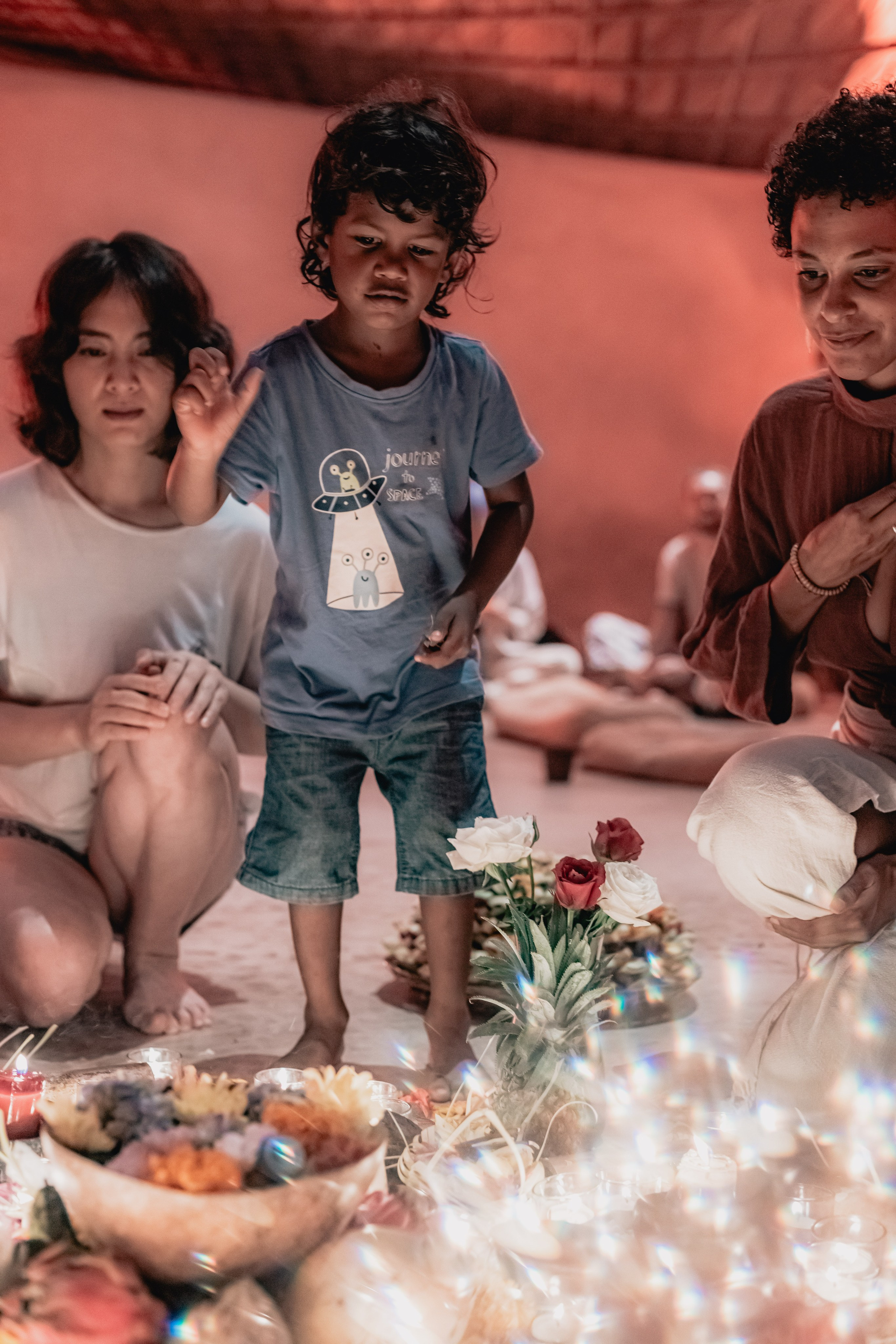 Cacao ceremony Full moon jan w Juan. Mariam Bagdasaryan