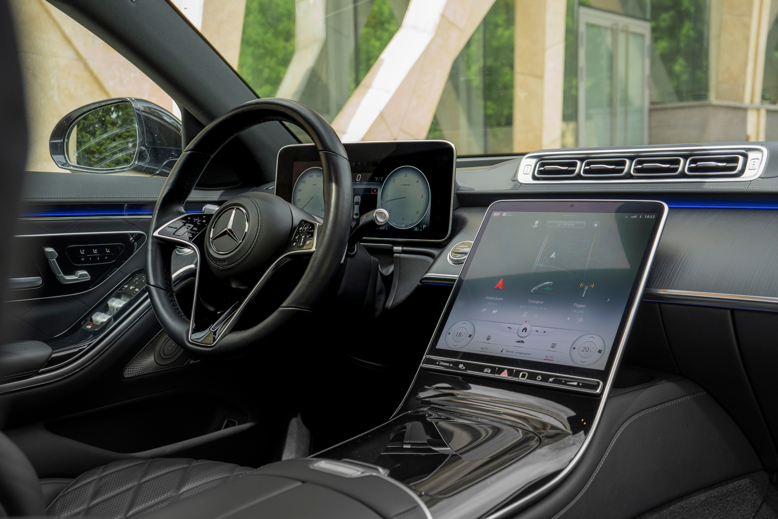 Mercedes S-class (W223). Автомобильный фотограф Ногинск Денис Городок
