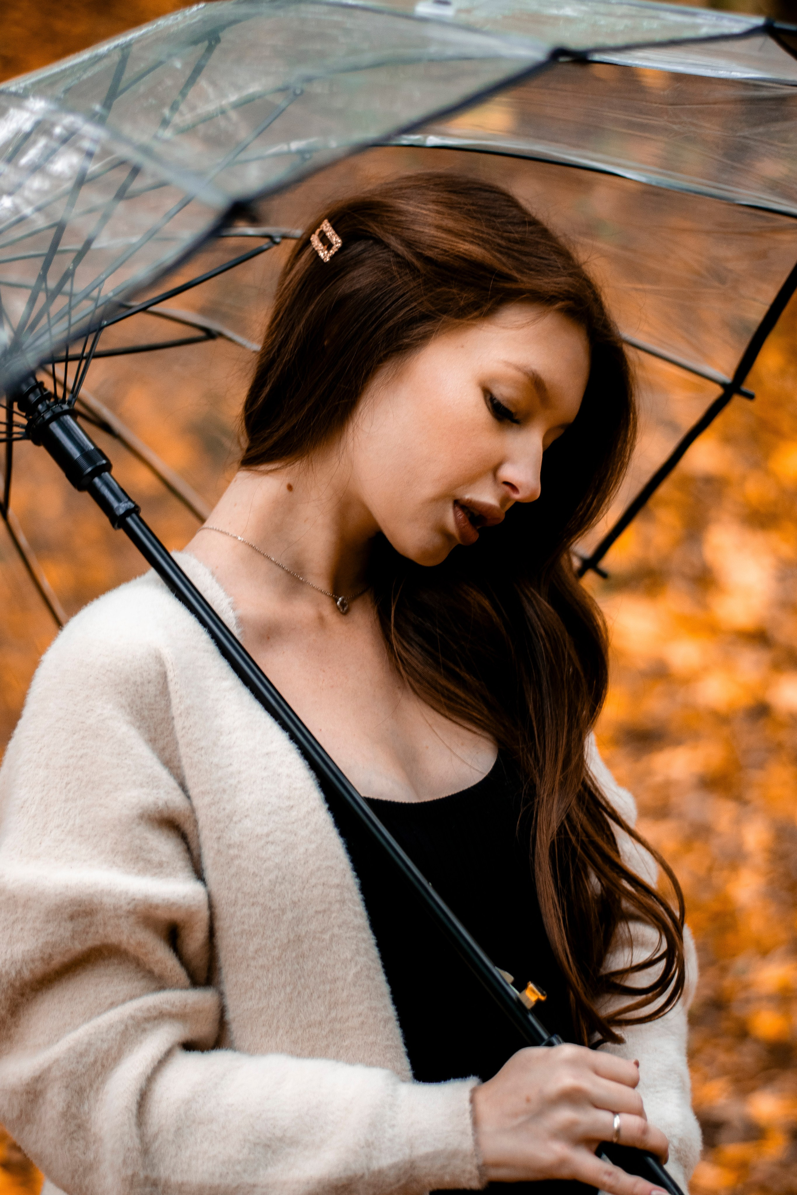 In the Autumn Garden. Портретный фотограф Москва Белогорцев Сергей