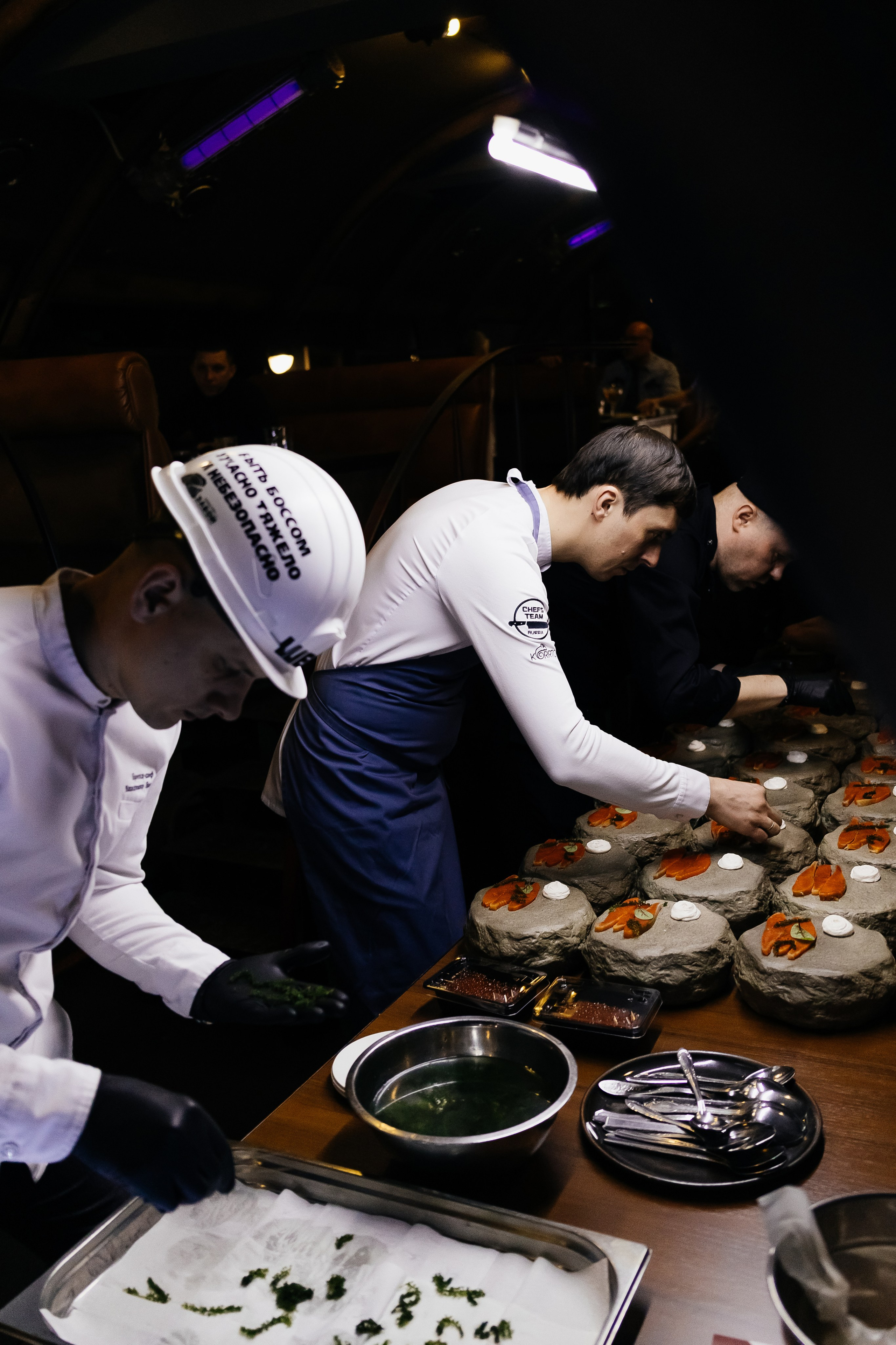 Гастрольный ужин «Солнце восходит на Камчатке» в ресторане «Забой». Фотограф Кемерово | Сергей