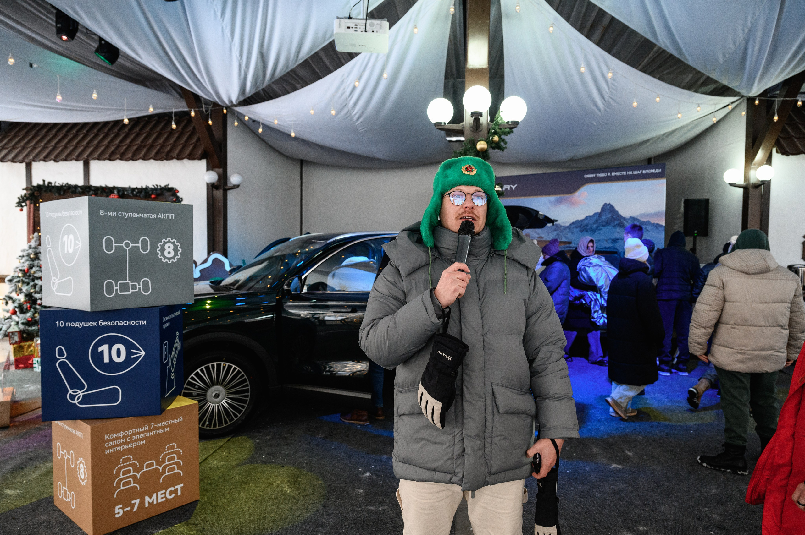 Презентация Cherry Tiggo 9 x Ильдорф. Фотограф Захваткин Роман