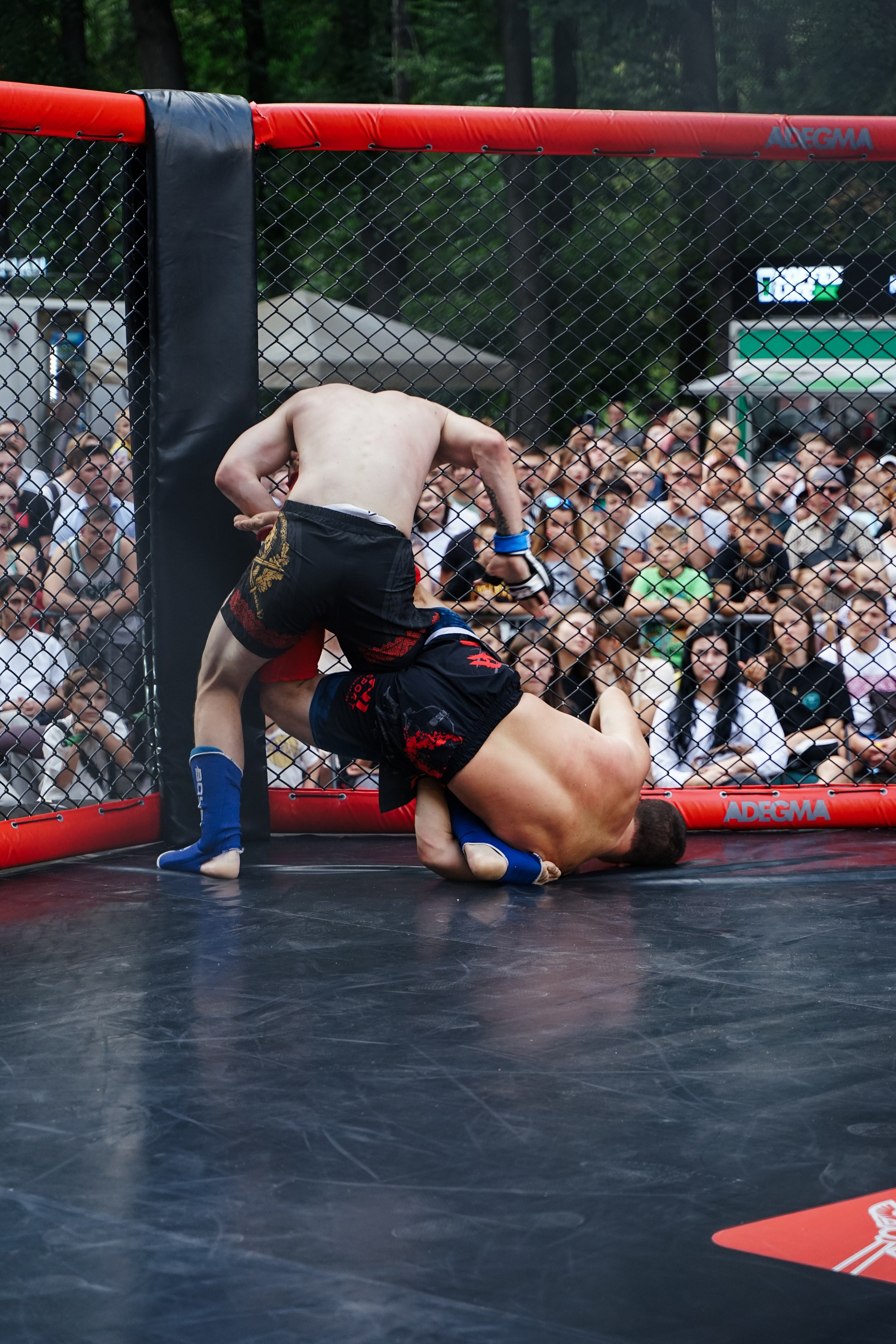 Вечер боев в ЦПКиО. Фотограф Надежда Погребняк | Рязань | Москва