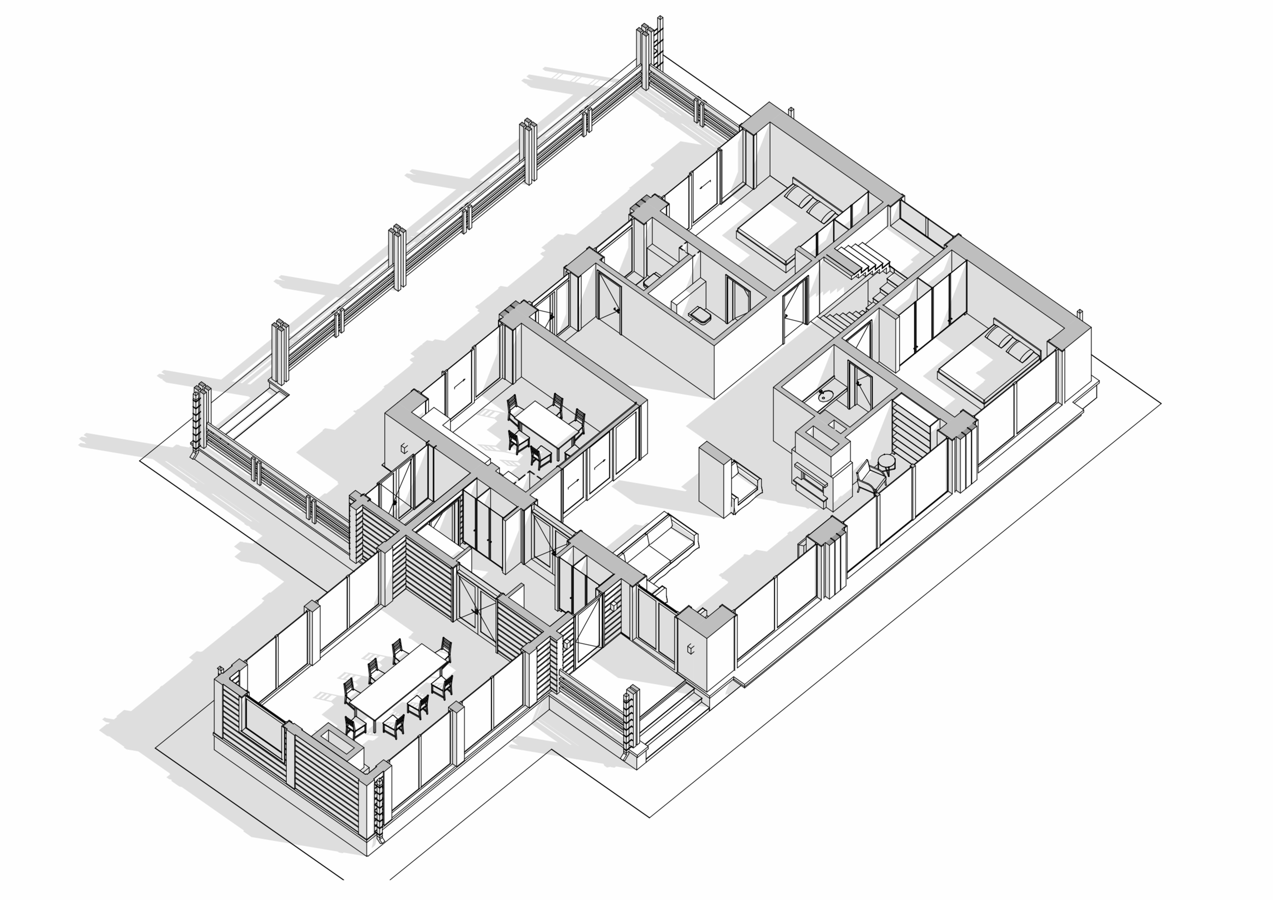 Современное шале в горах Алтая. RASEN DESIGN. Архитектурные проекты зданий, интерьеров и благоустройства