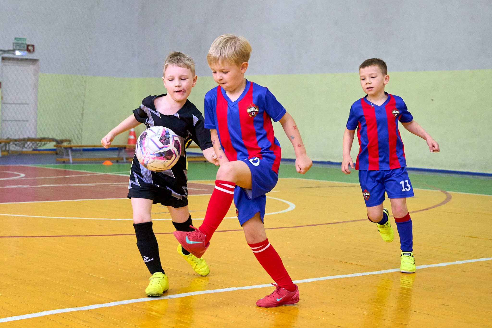 Детский футбол в зале. Главная