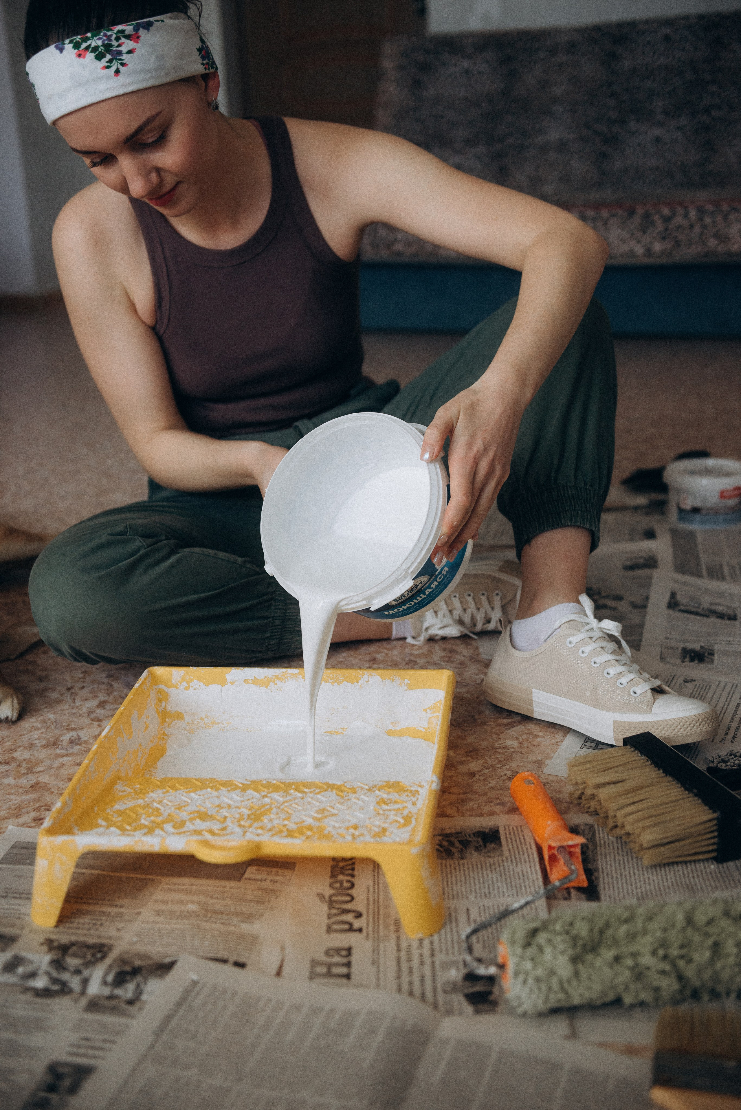 Ремонтники: Тася и Сиба. Ирина Метелица фотограф на Шикотане