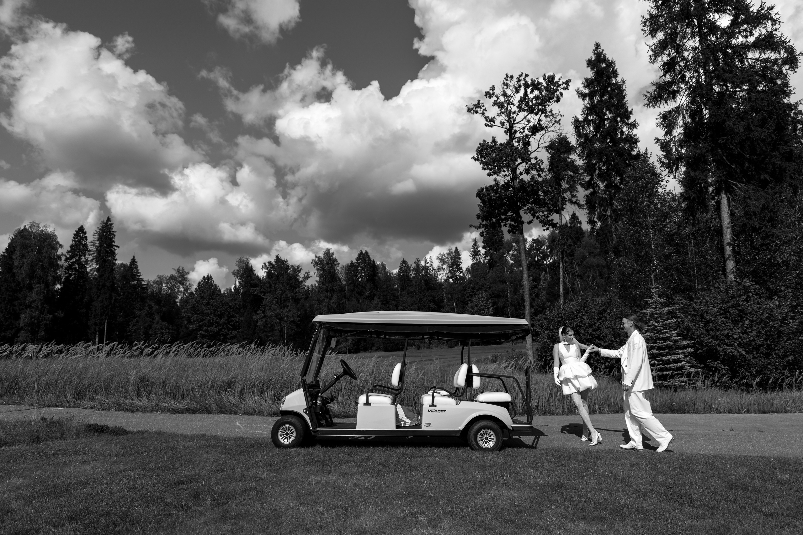 Целеево. Игра в гольф. Фотограф в Москве Анастасия Курлович