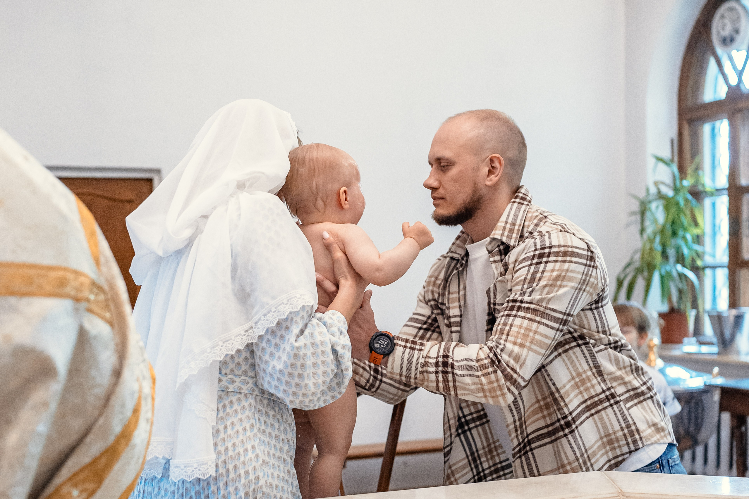 Крещение в Храме иконы Божией Матери «Живоносный Источник» Царицыно. Профессиональный фотограф в Москве и Мо Мария Шантарёва