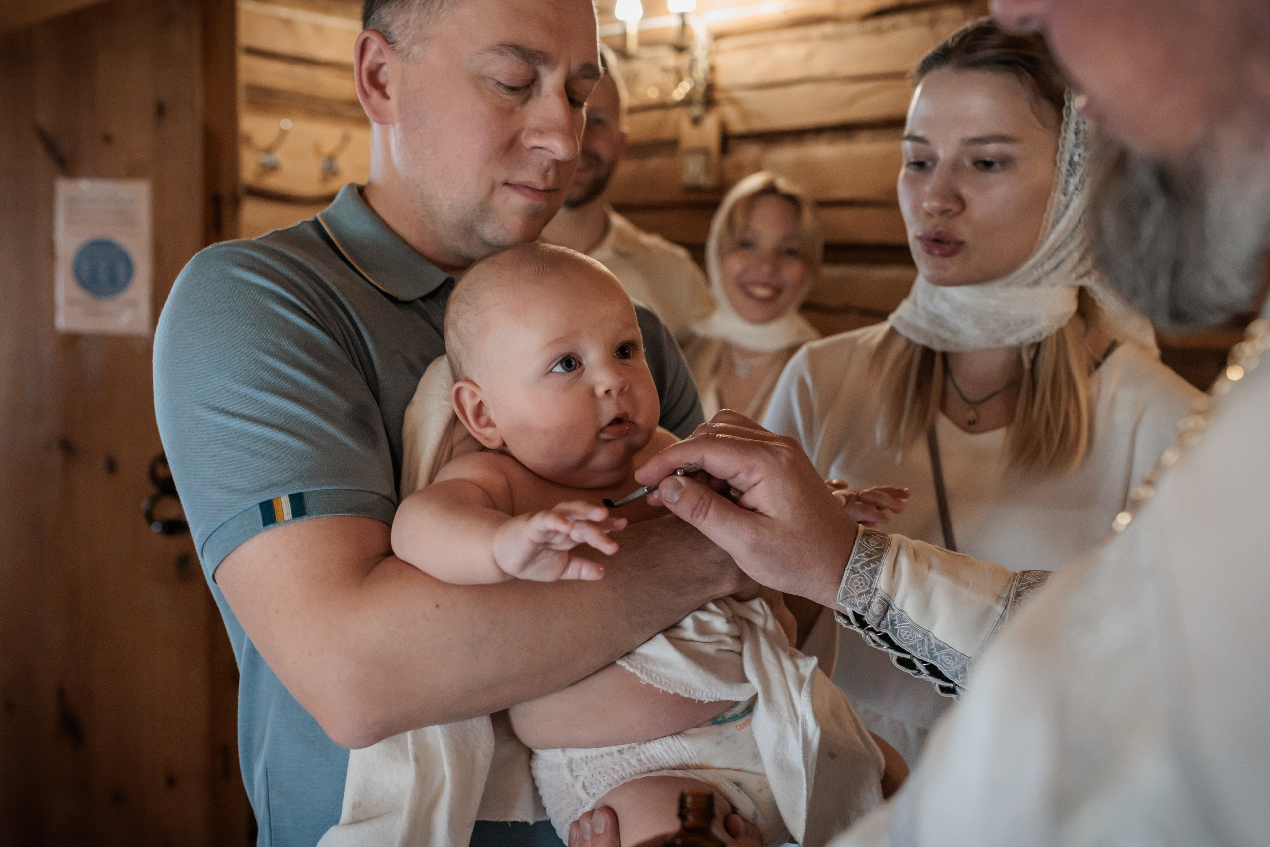 Крещение в Храме Успения Пресвятой Богородицы в Косино. Профессиональный фотограф в Москве и Мо Мария Шантарёва